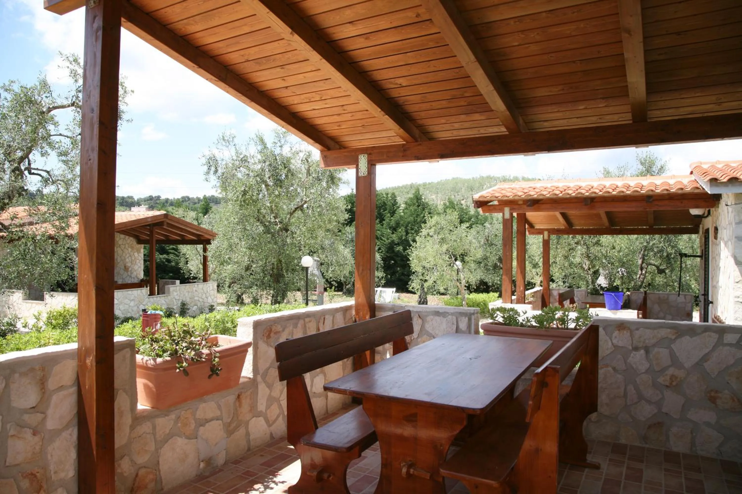 Patio in Tenuta Padre Pio