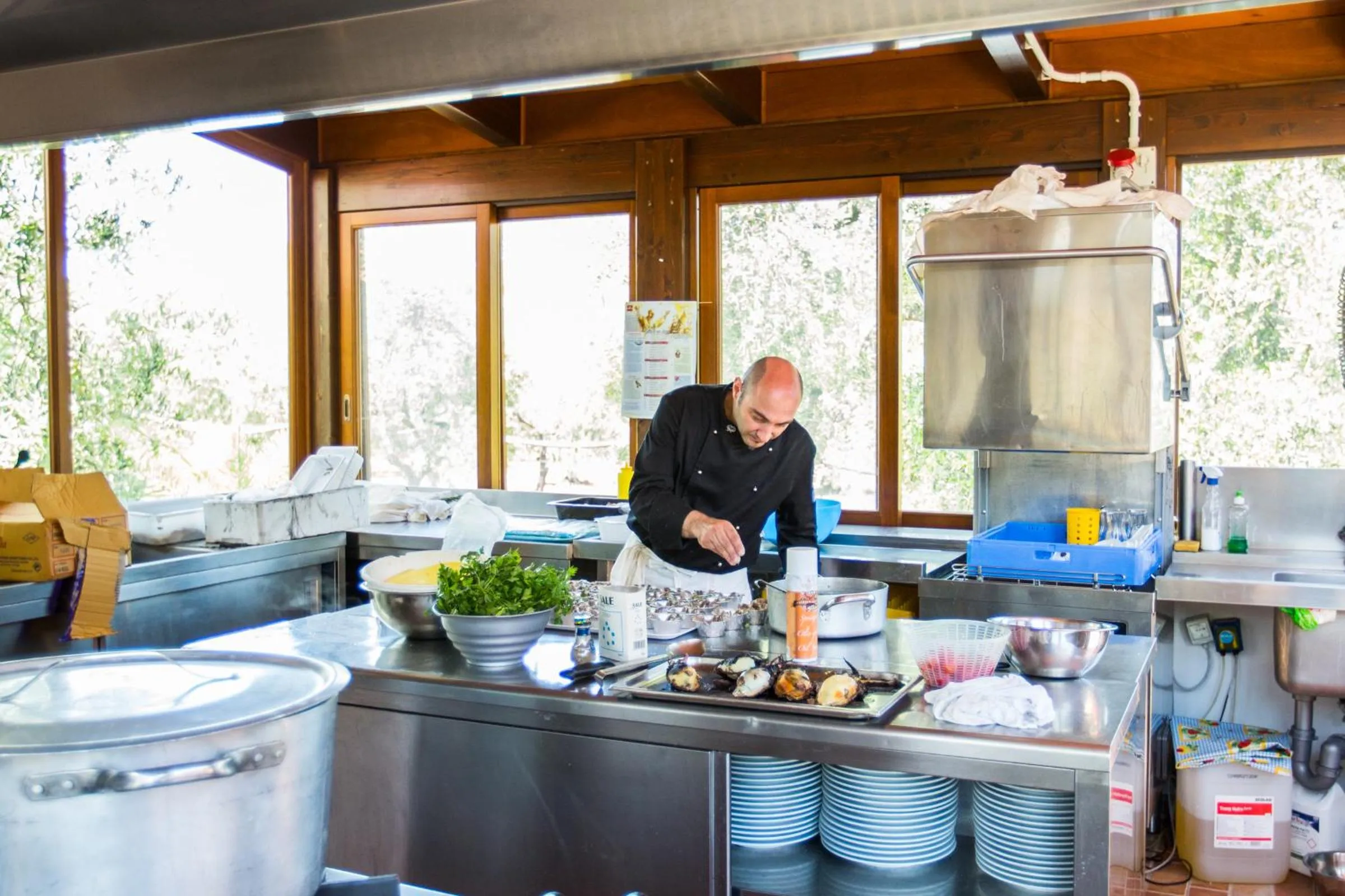 Restaurant/places to eat in Tenuta Padre Pio