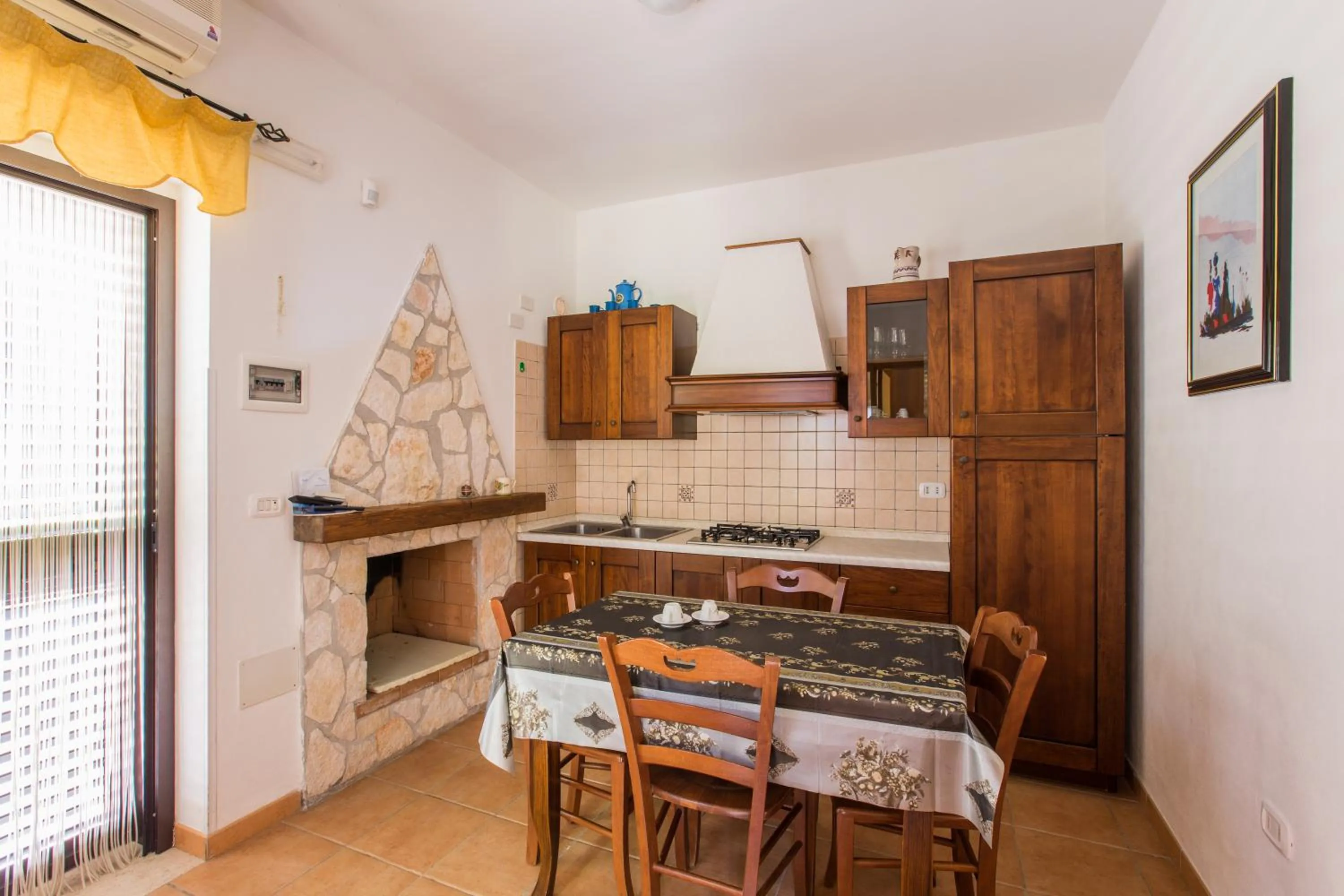 Kitchen or kitchenette in Tenuta Padre Pio