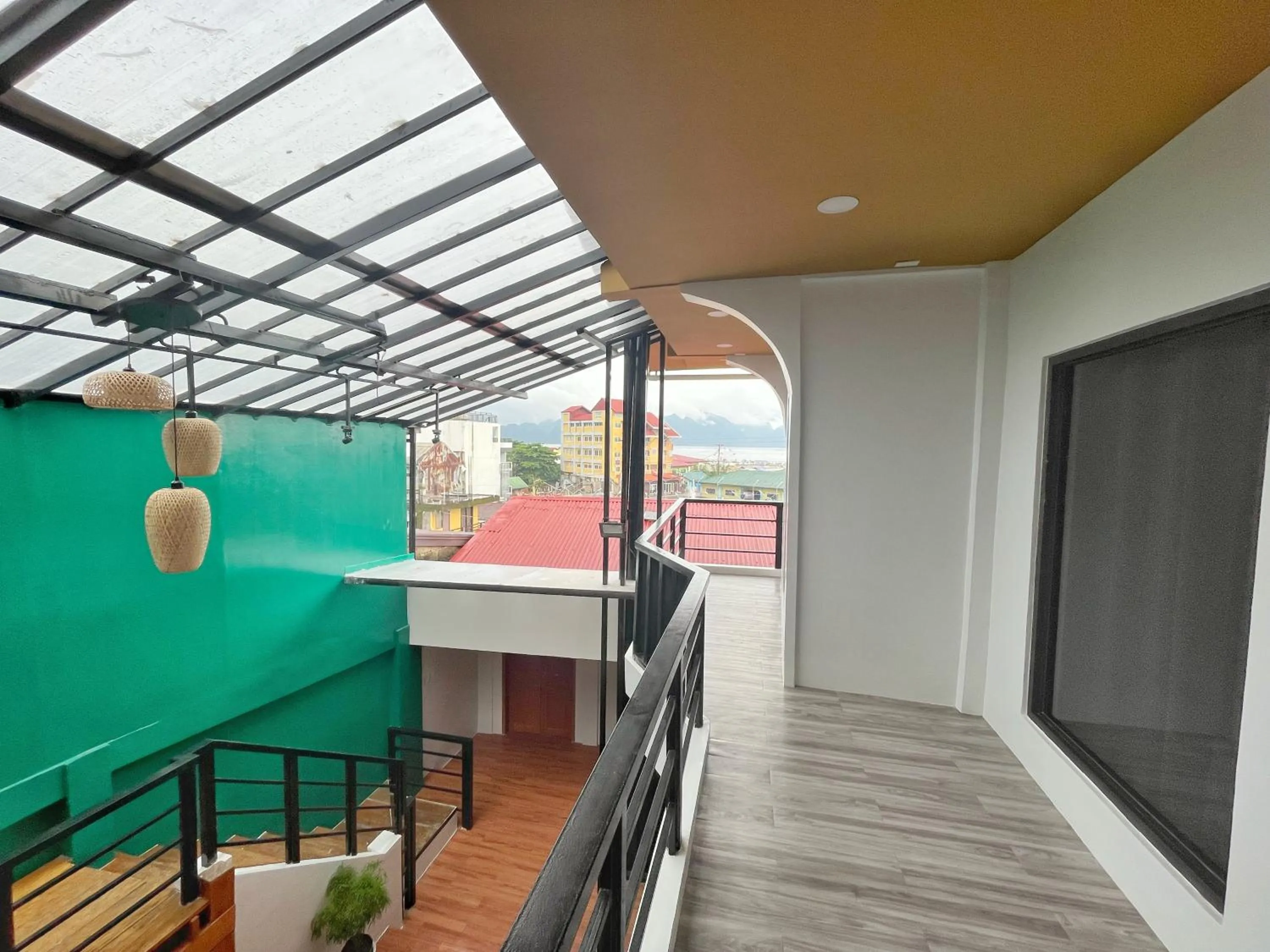Balcony/Terrace in Zuric Pension House