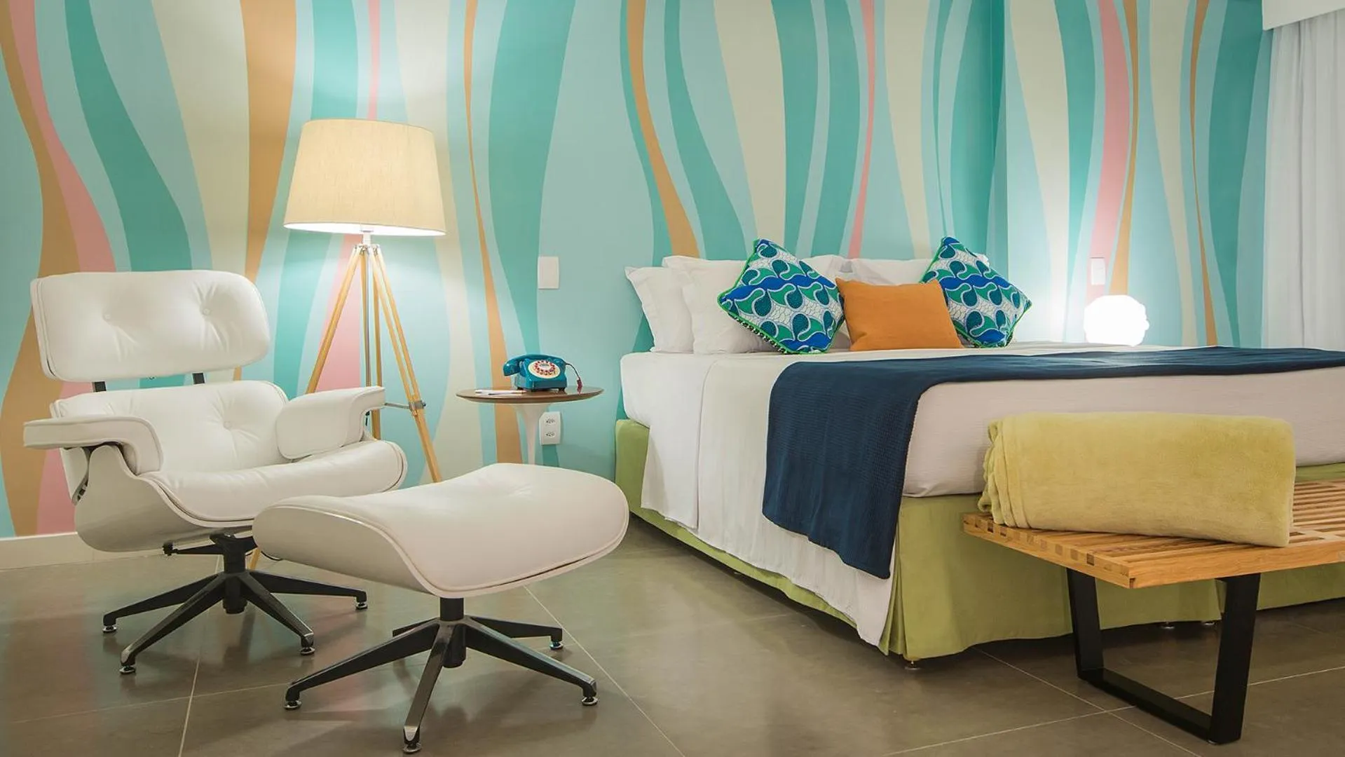 Bed in Kembali Hotel Porto de Galinhas - Adults Only