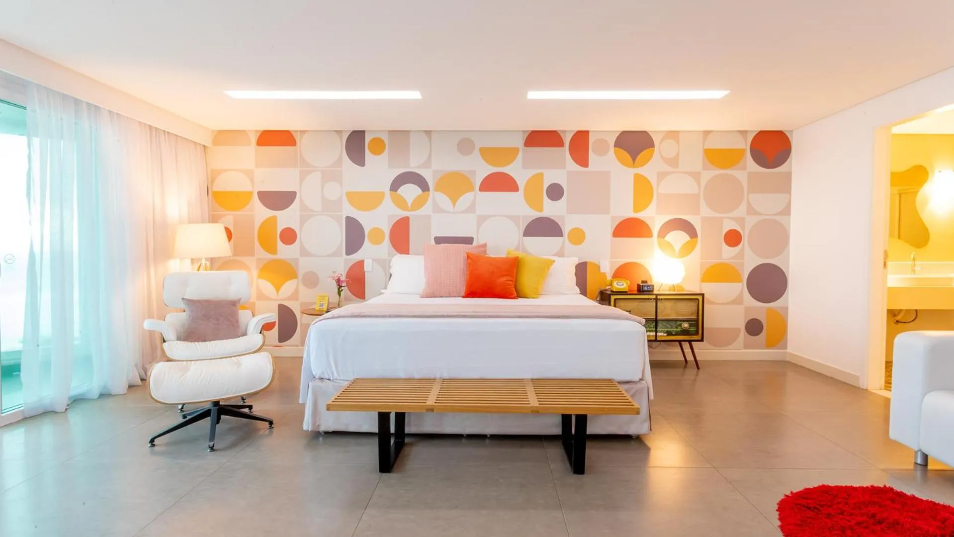 Bed in Kembali Hotel Porto de Galinhas - Adults Only