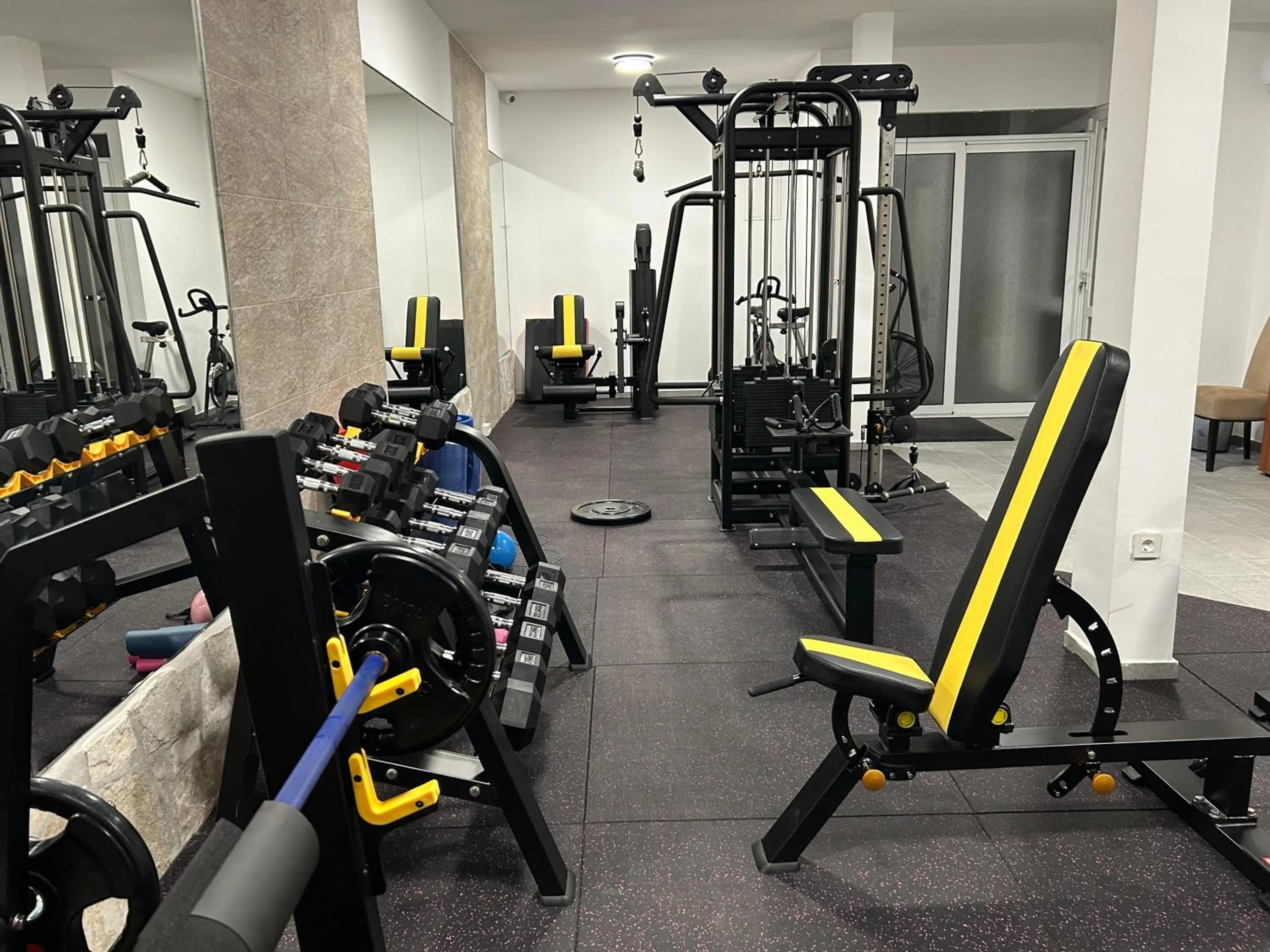 Fitness centre/facilities in Hotel Reset