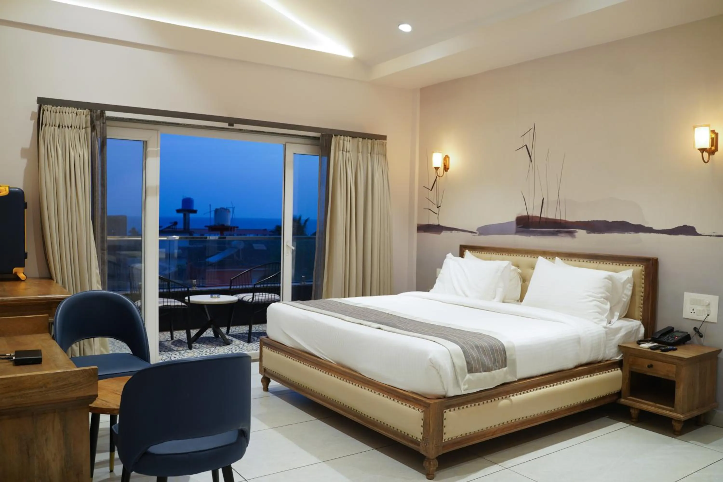 View (from property/room), Bed in Ariena by ABA Hotel