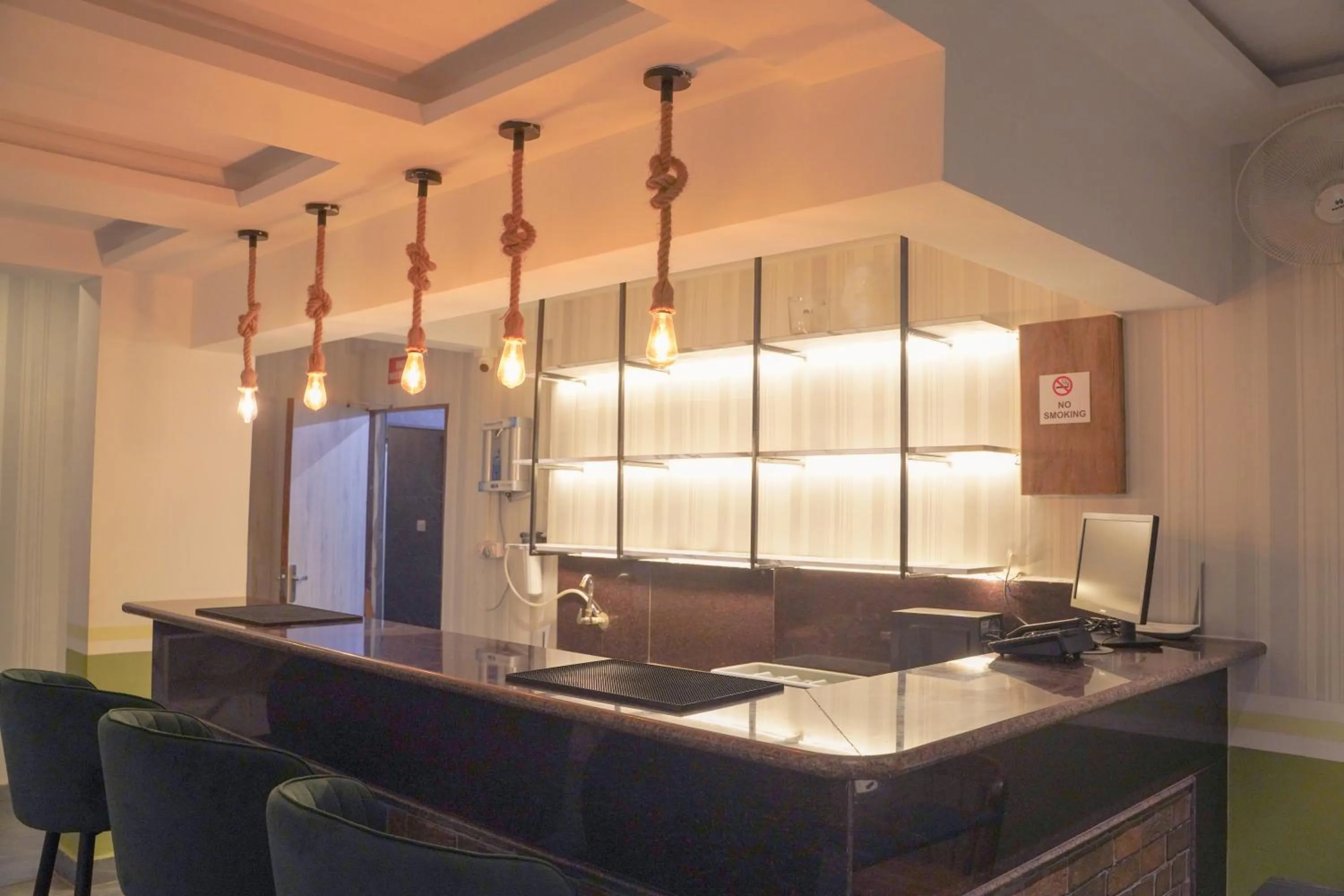 Lounge or bar in Ariena by ABA Hotel