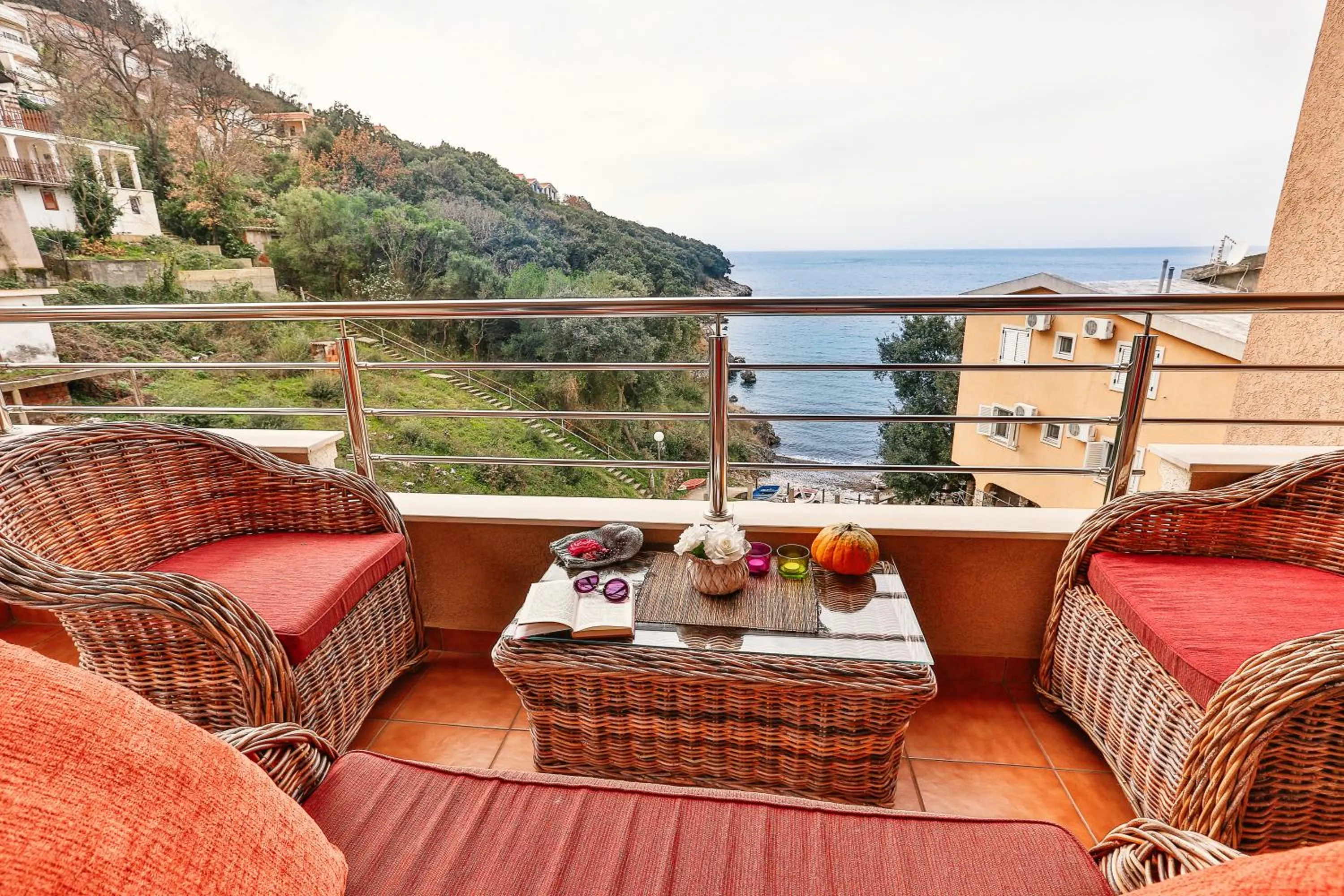 Balcony/Terrace in Apartments Misko