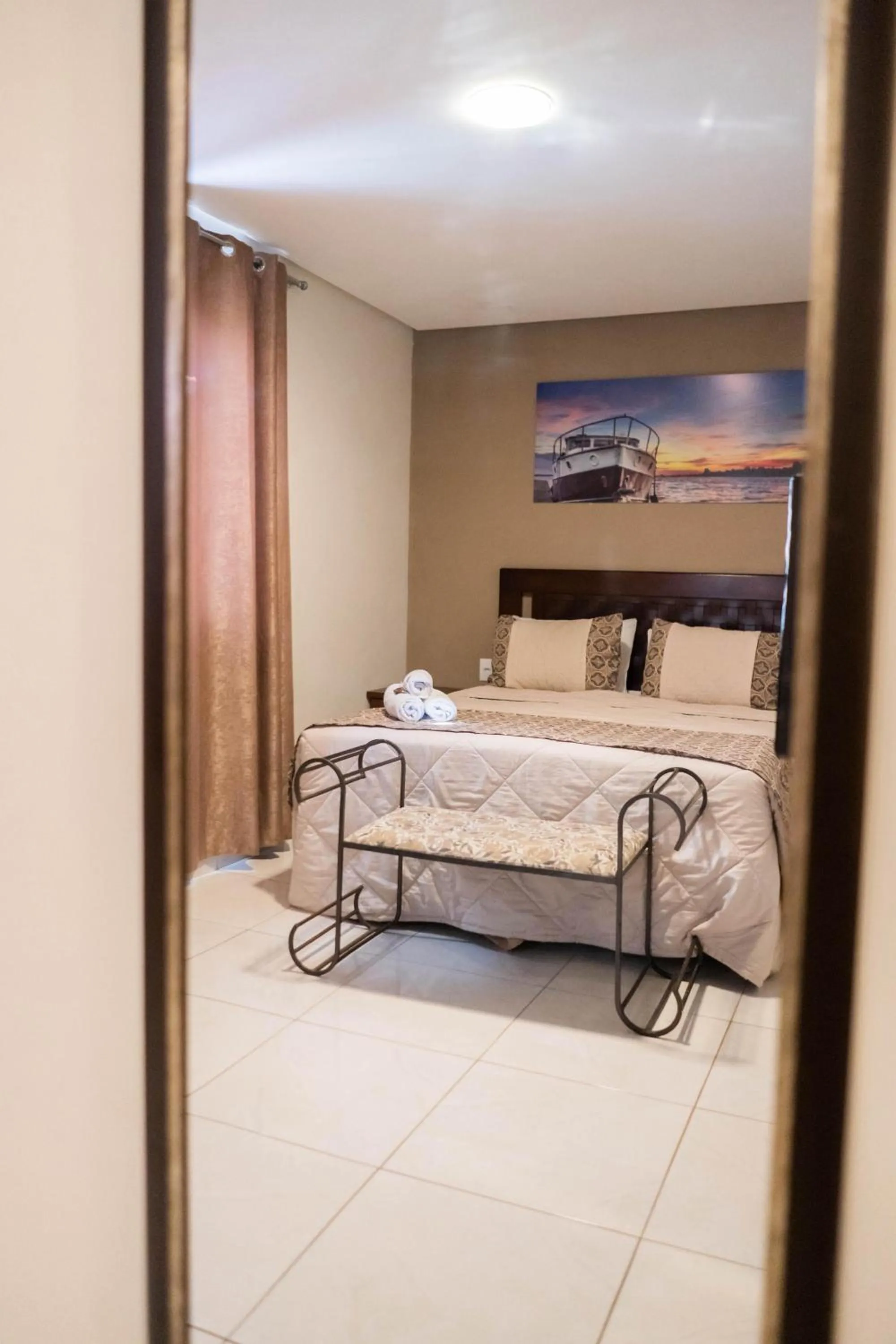 Bed in Serra Negra Pousada Spa - by Easy Hotéis