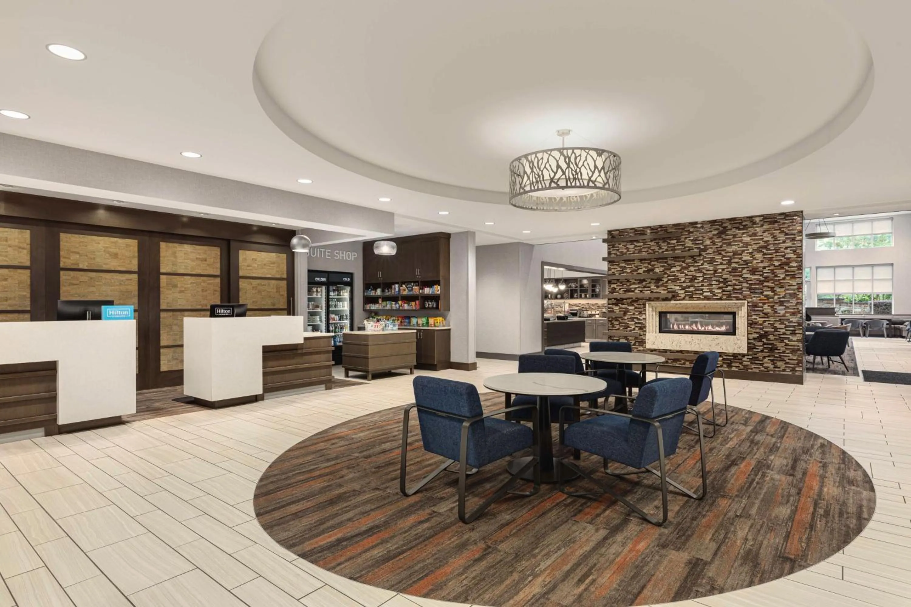 Lobby or reception in Homewood Suites by Hilton - Charlottesville