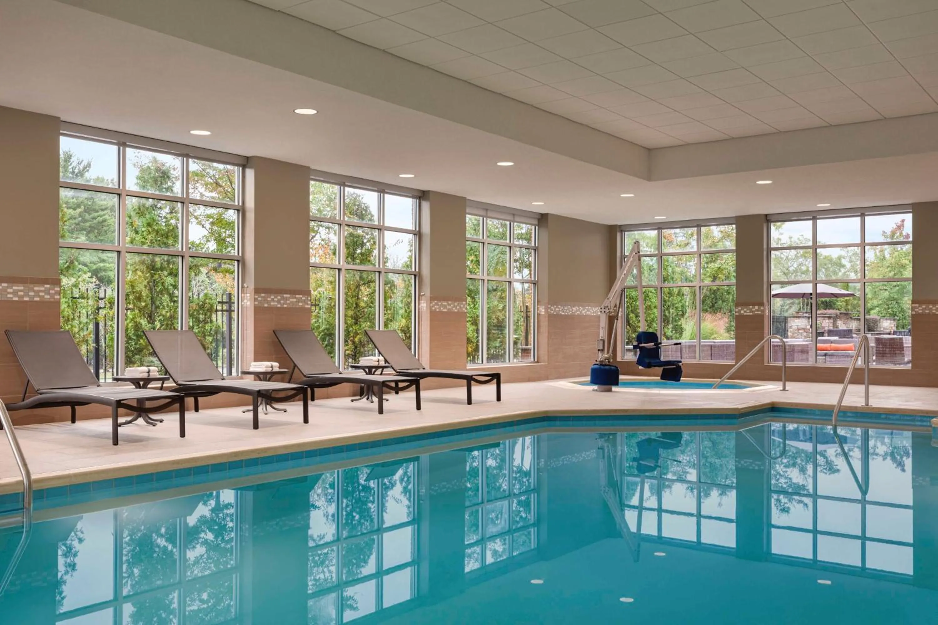Pool view in Homewood Suites by Hilton - Charlottesville