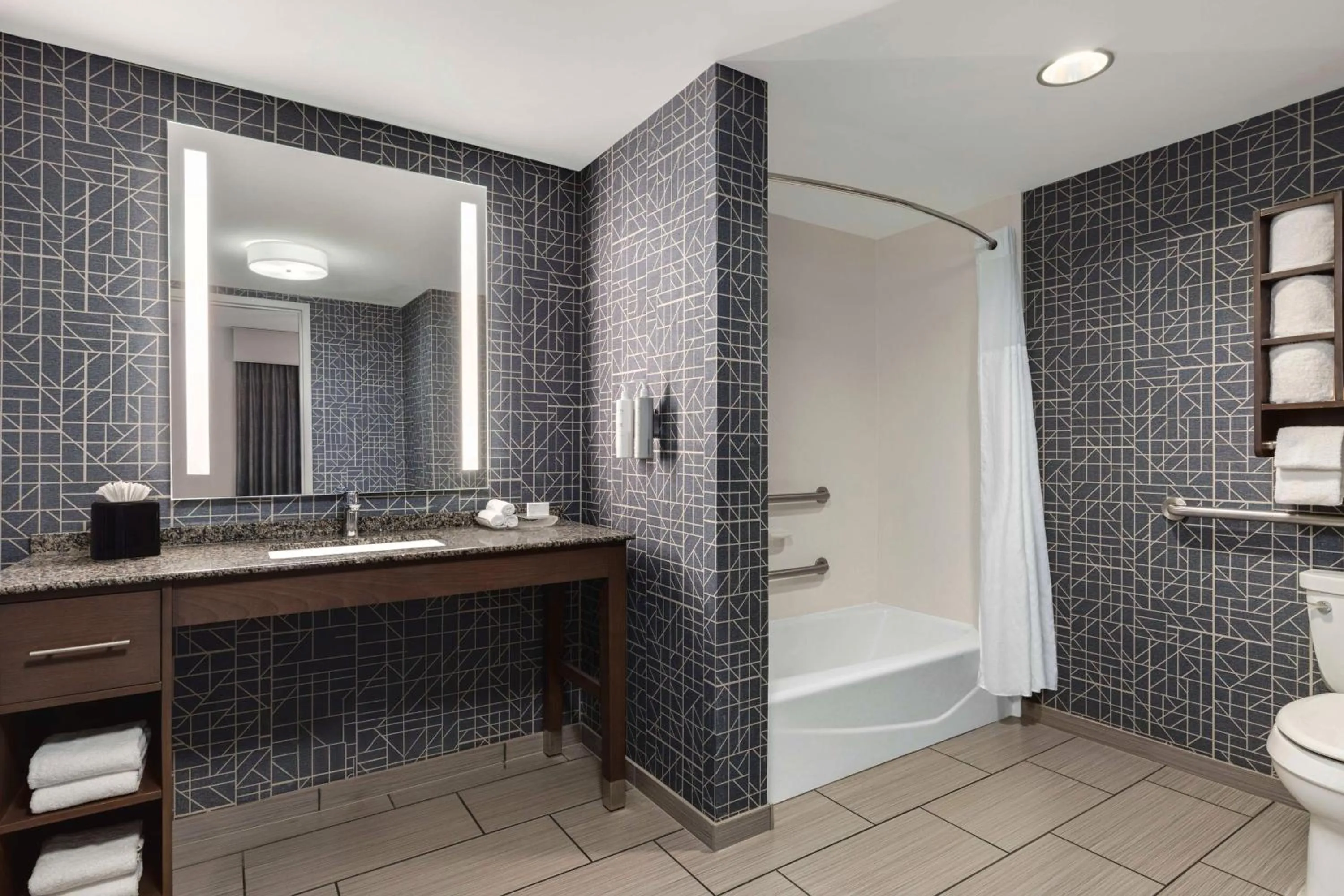 Bathroom in Homewood Suites by Hilton - Charlottesville