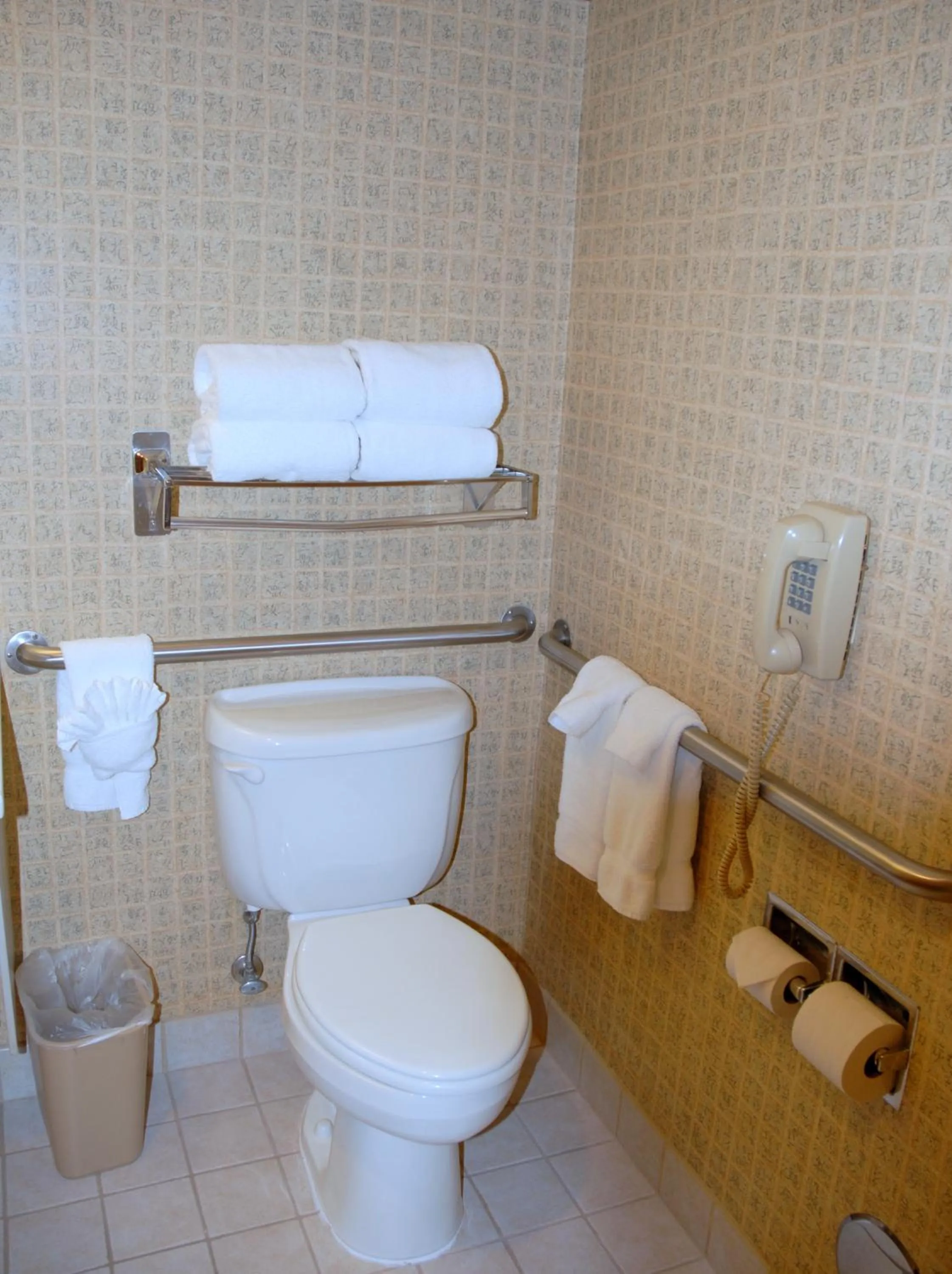 Bathroom in Ramada by Wyndham Olympia