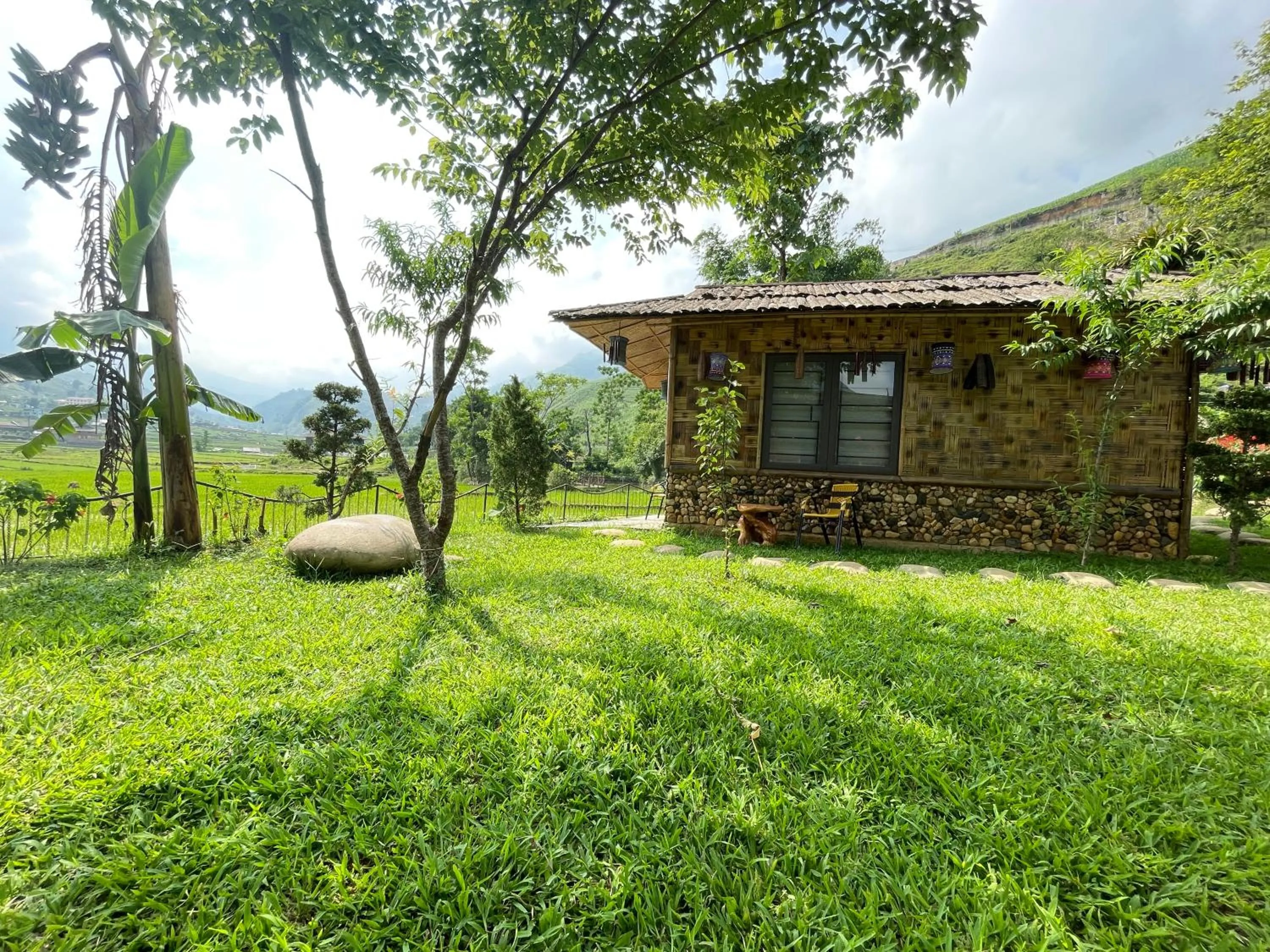 Natural landscape in Sapa Bamboo Eco