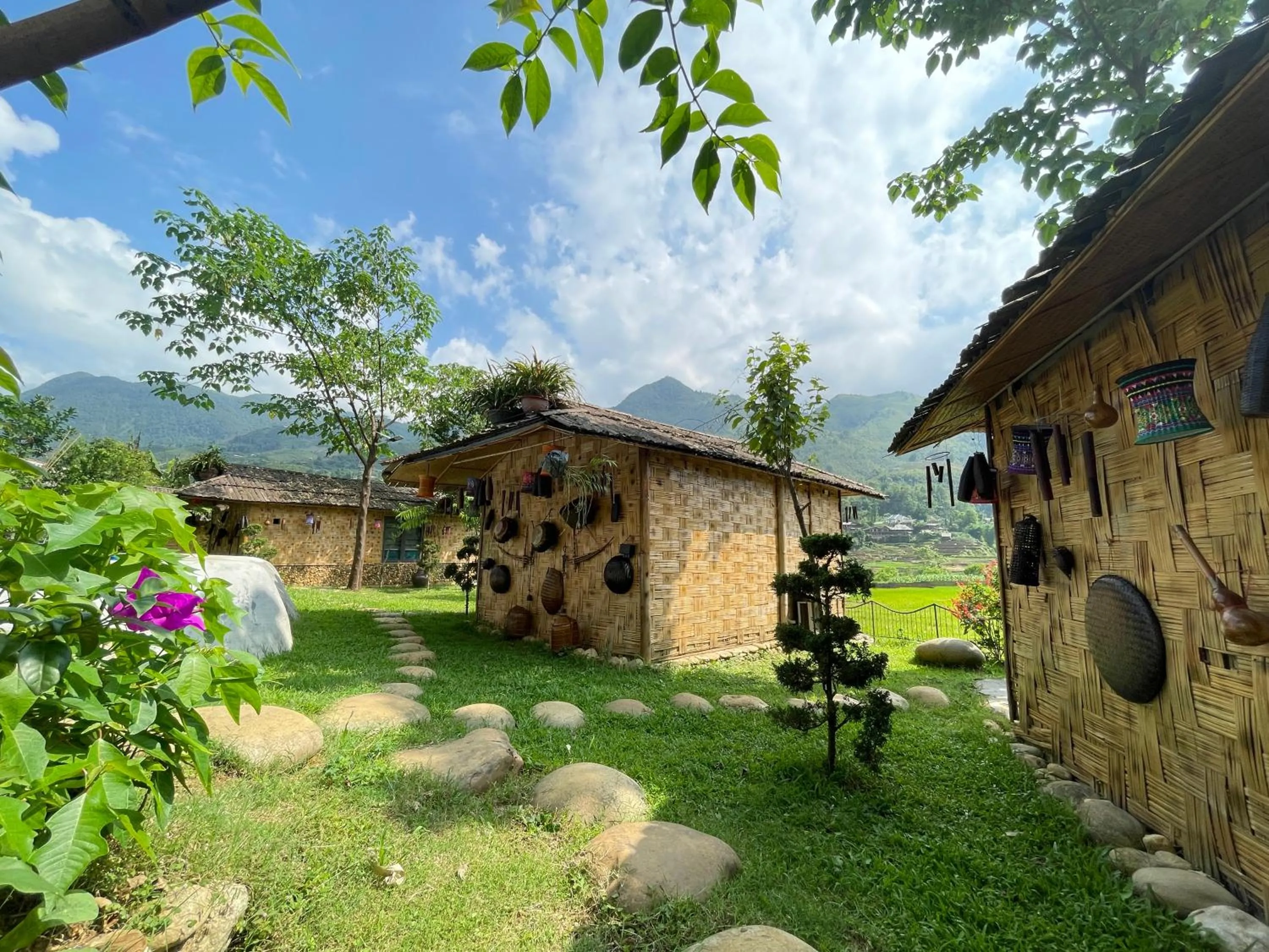 Natural landscape in Sapa Bamboo Eco