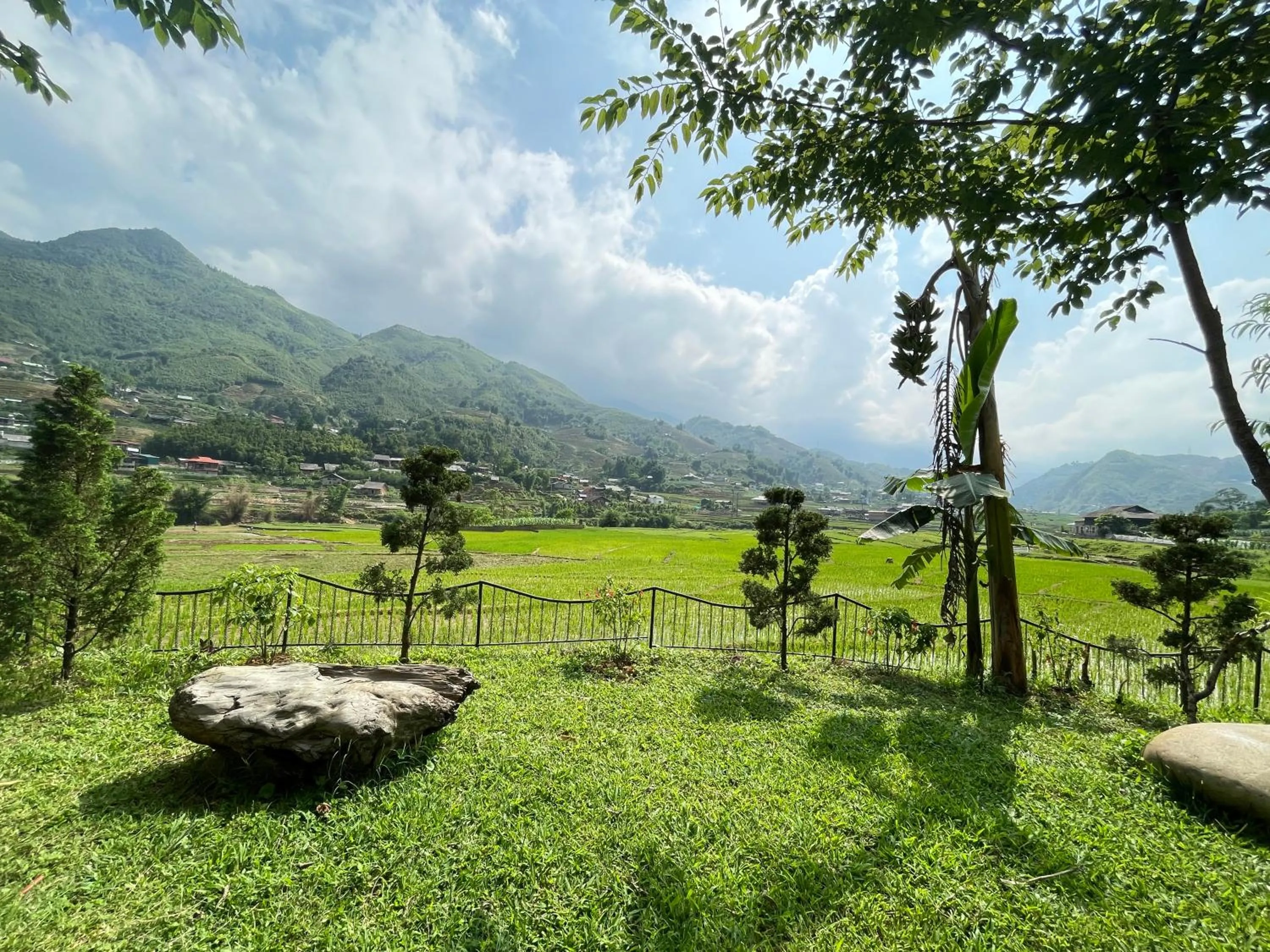 Natural landscape in Sapa Bamboo Eco
