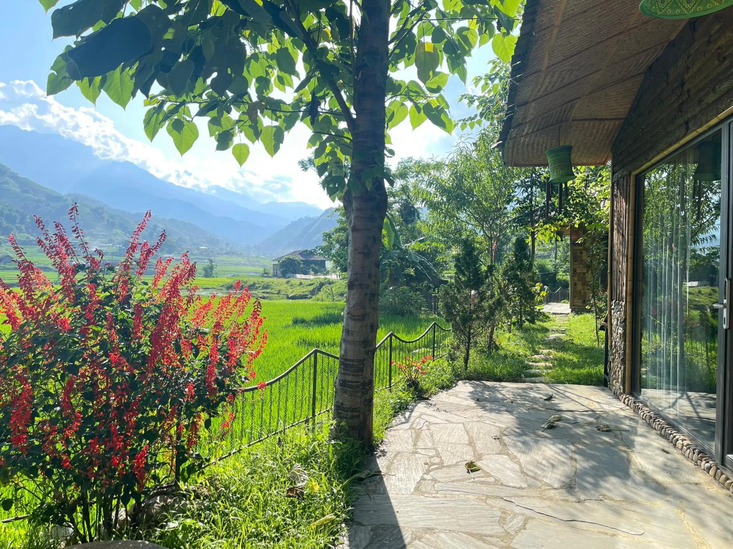 Mountain view in Sapa Bamboo Eco
