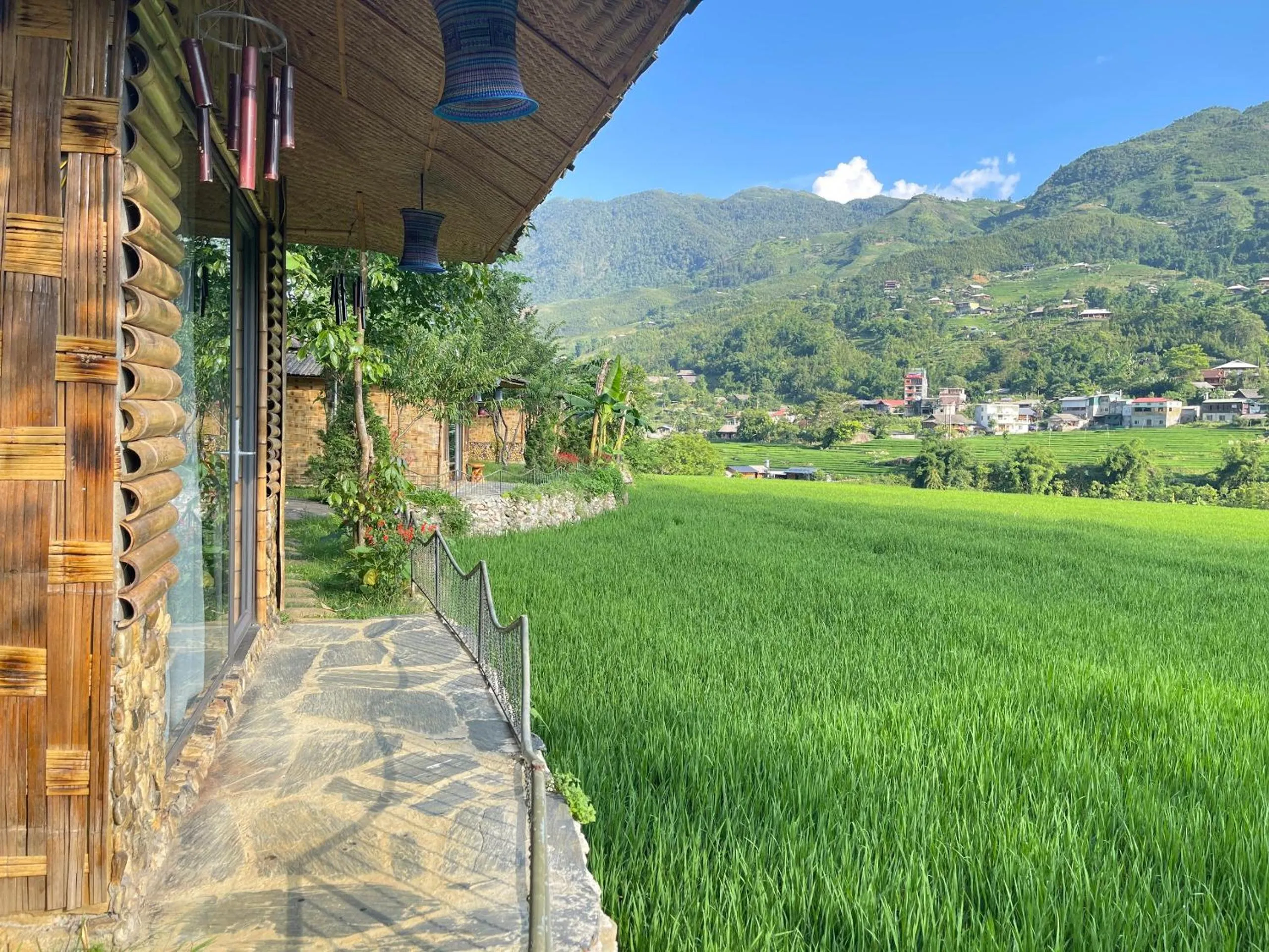 Mountain view in Sapa Bamboo Eco
