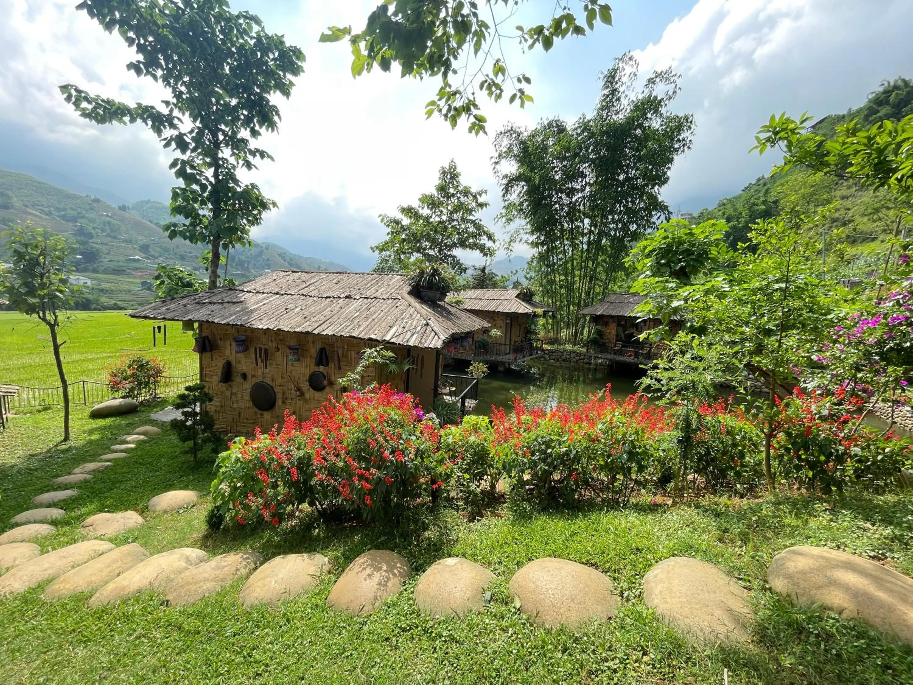 Natural landscape in Sapa Bamboo Eco