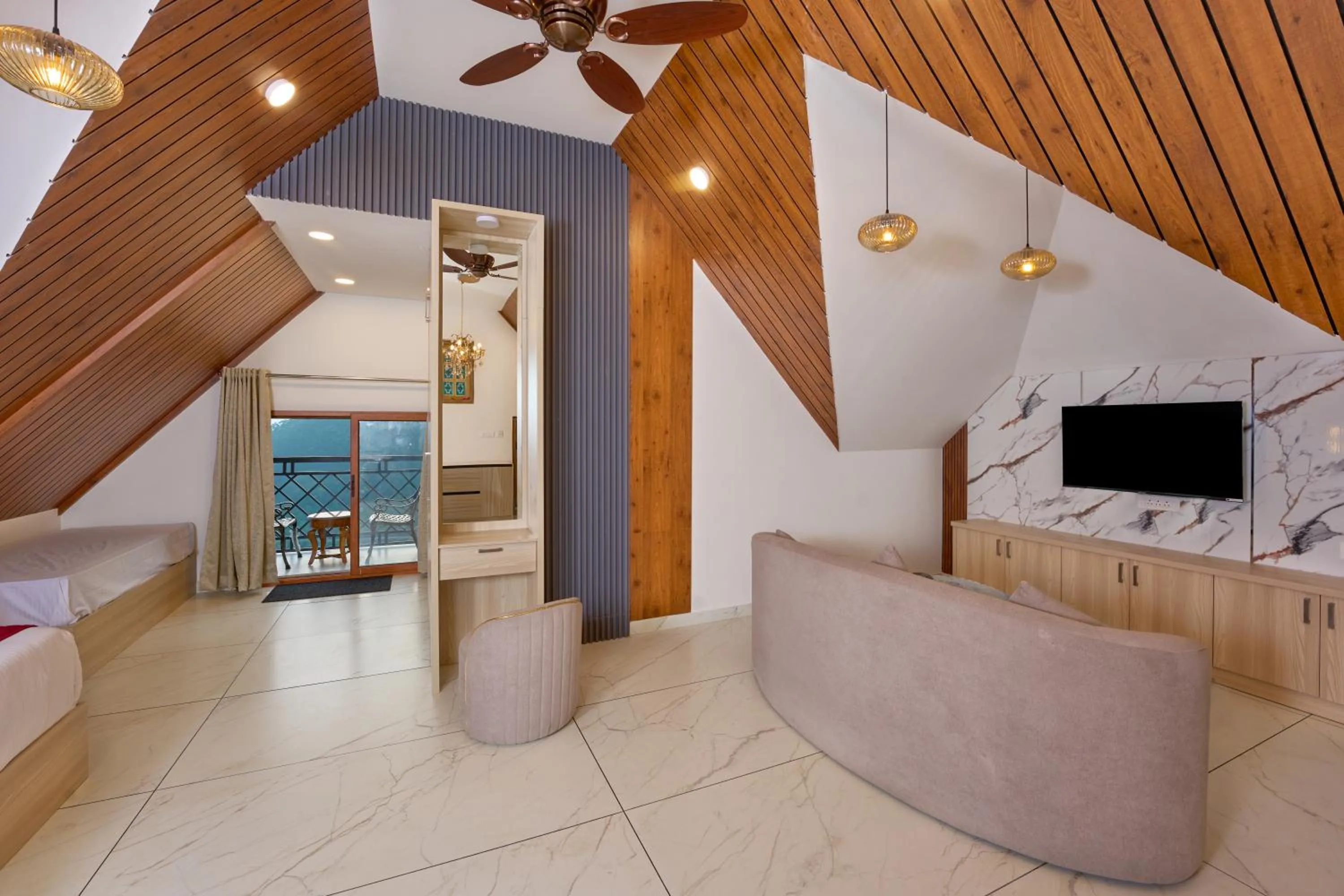 Bedroom in The Planet Munnar