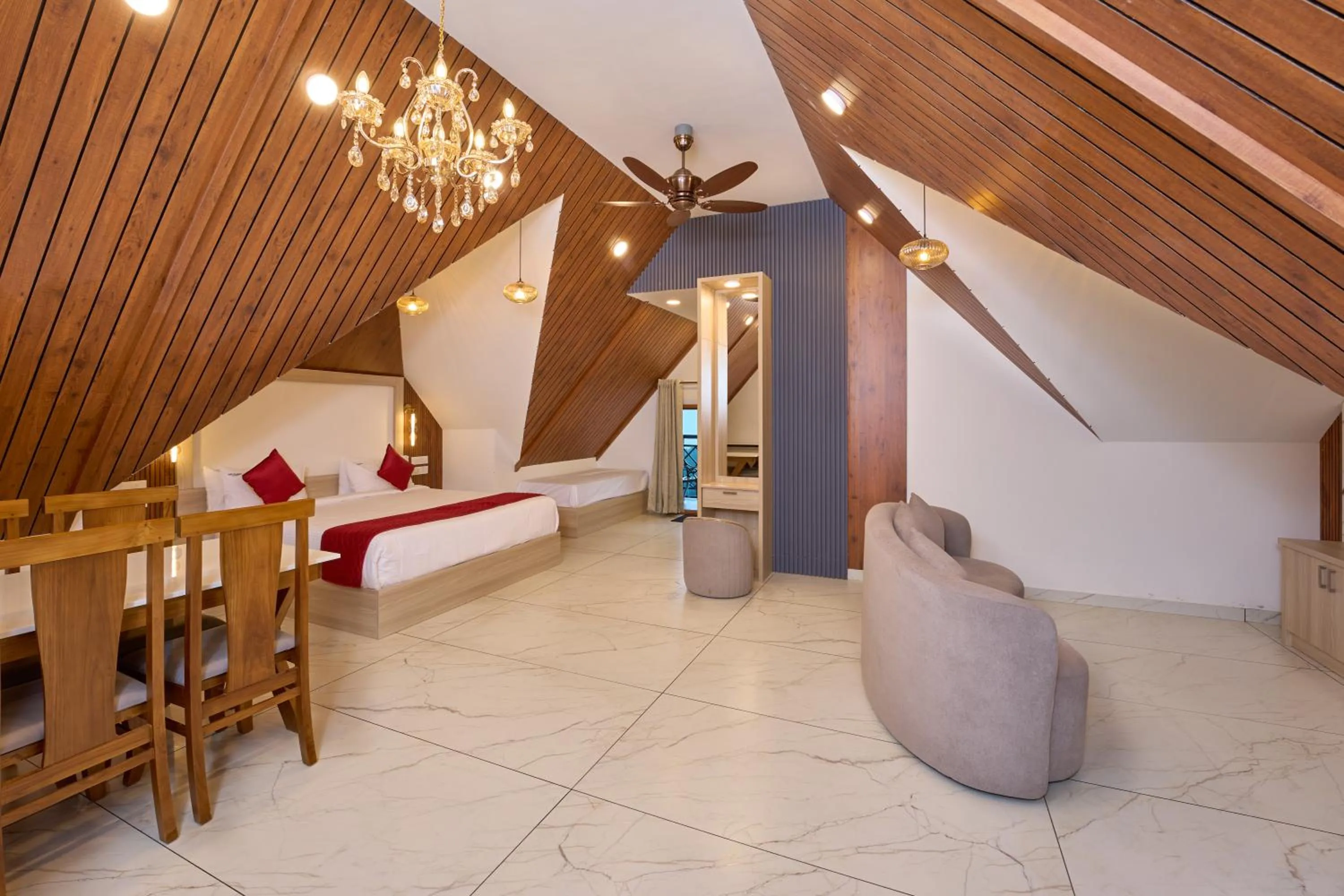 Bedroom in The Planet Munnar