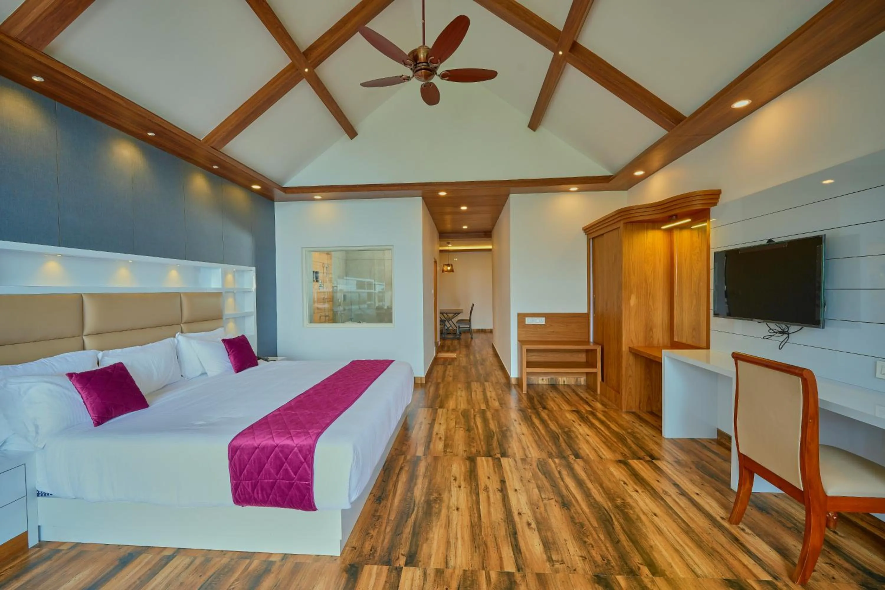 Bedroom, Bed in The Planet Munnar