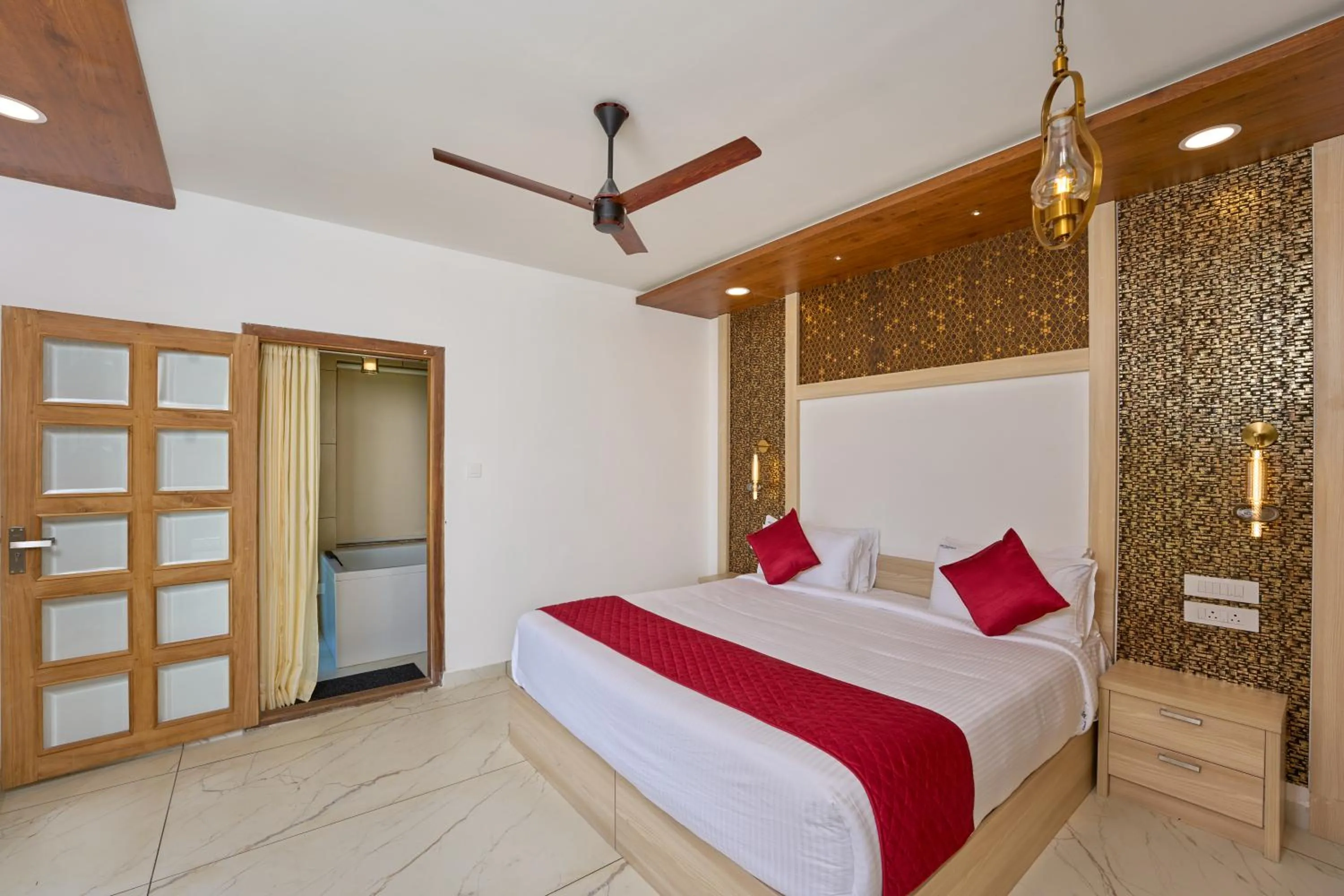 Bedroom, Bed in The Planet Munnar