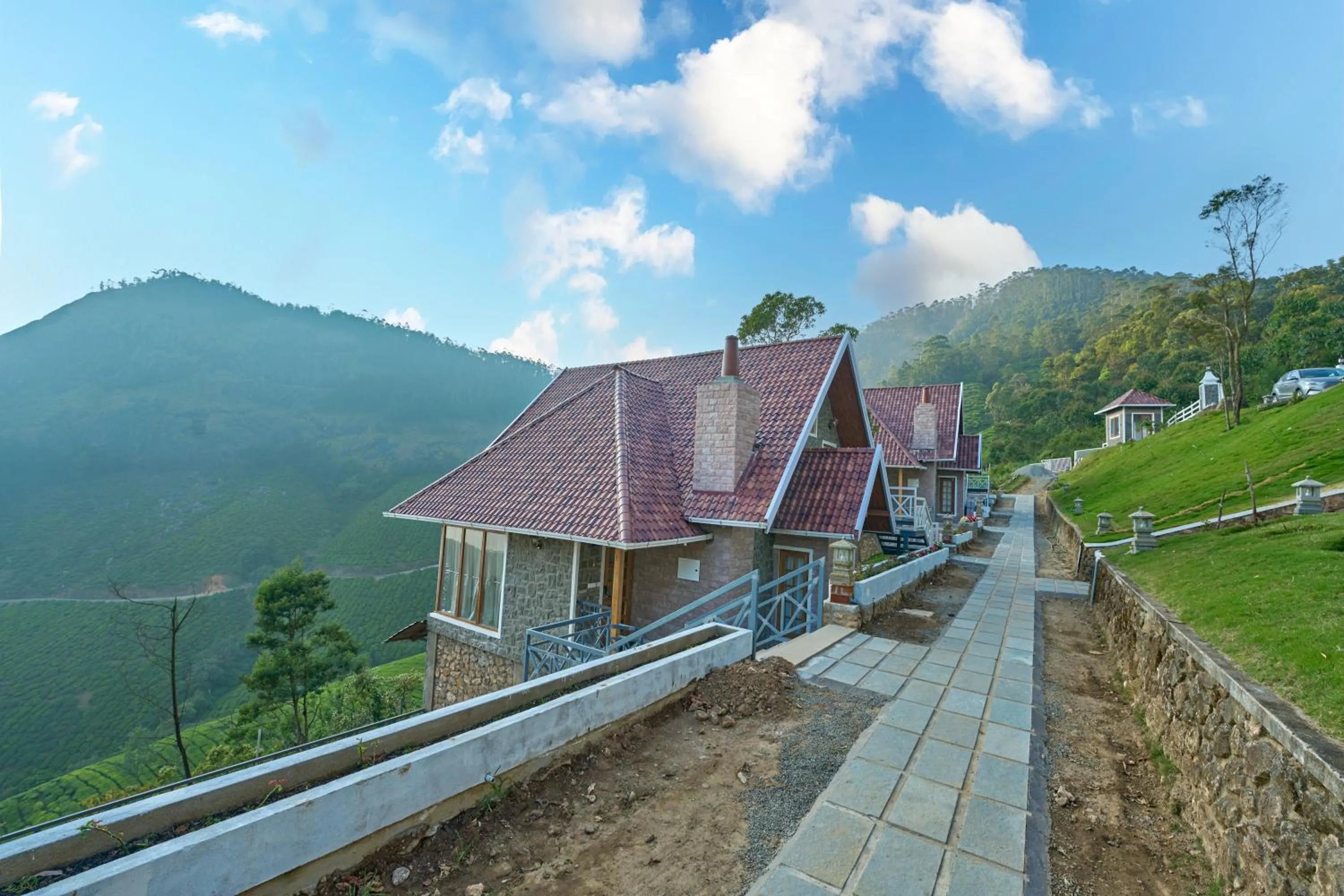 Garden view in The Planet Munnar