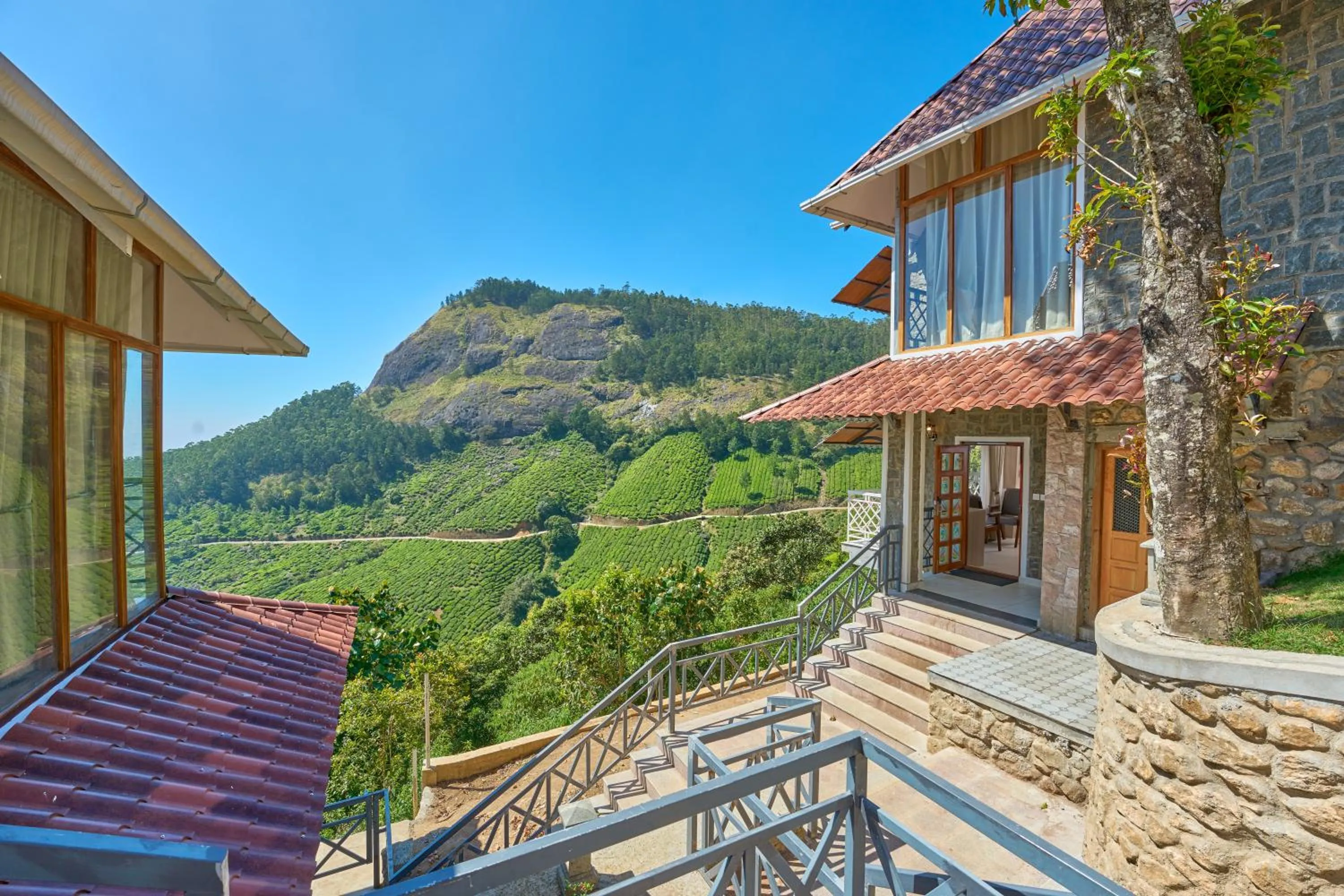 Mountain view in The Planet Munnar