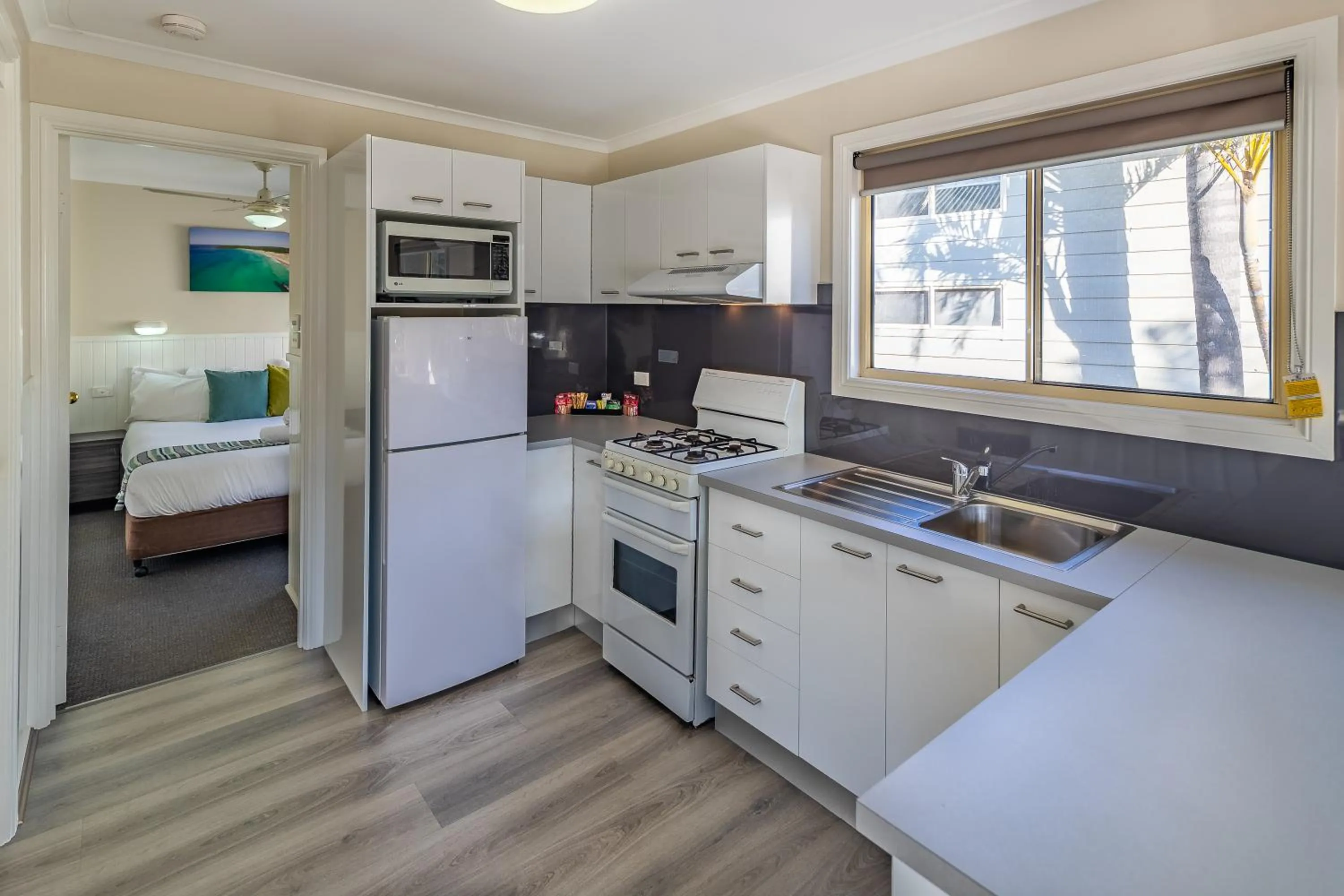 Kitchen or kitchenette in Ingenia Holidays One Mile Beach