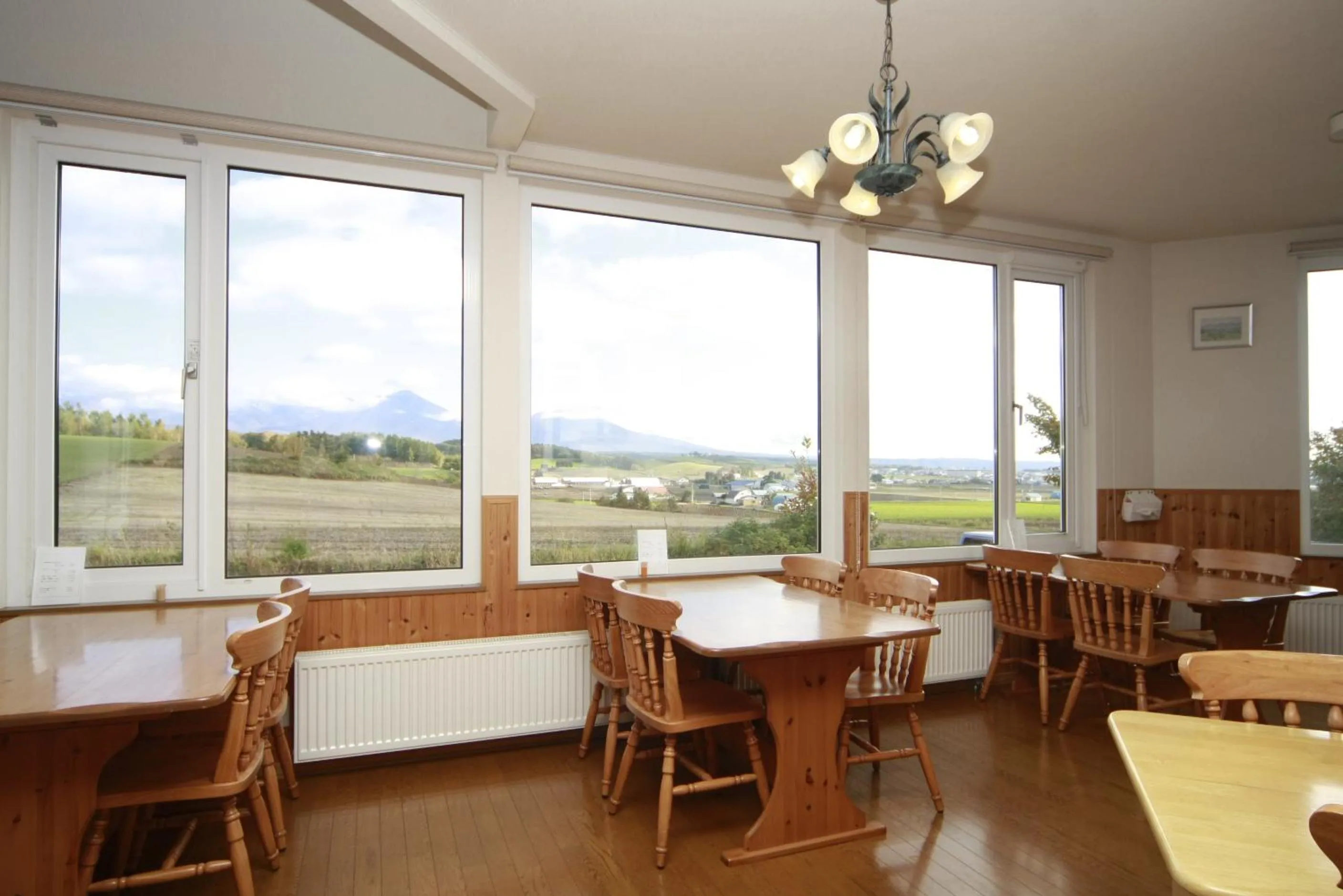 Decorative detail in Pension Landscape Furano