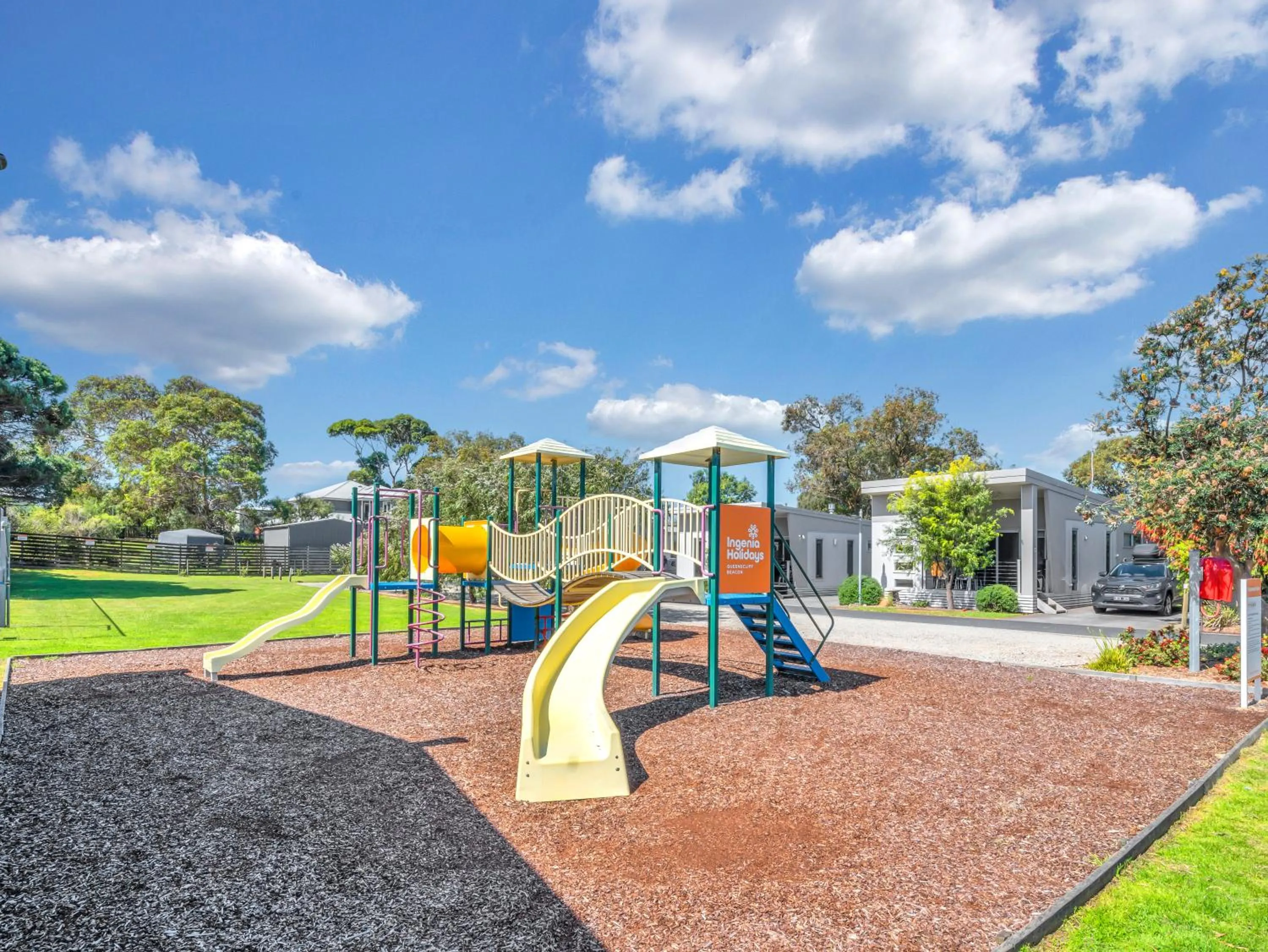 Children play ground in BIG4 Ingenia Holidays Queenscliff Beacon