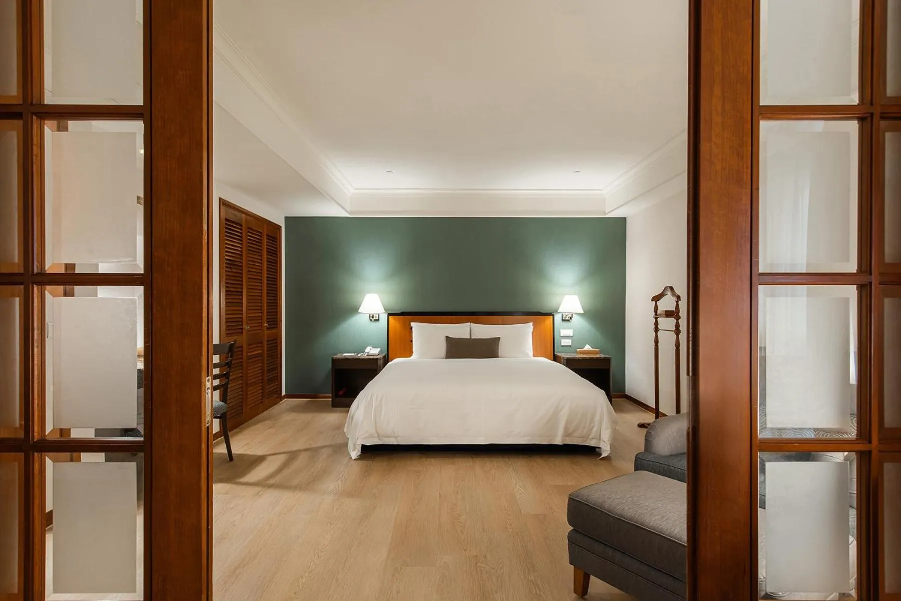 Bed in Hotel National