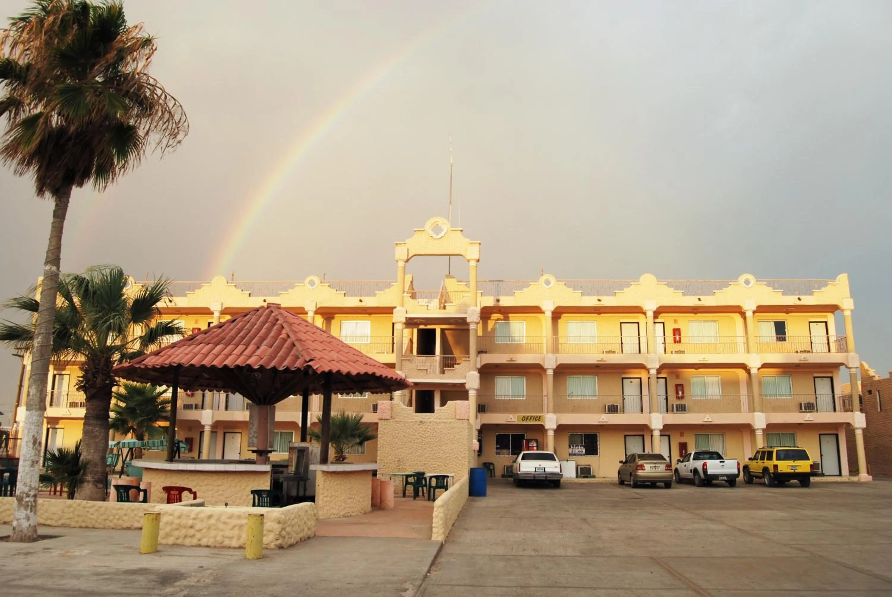 Facade/entrance in Hotel Plaza Peñasco