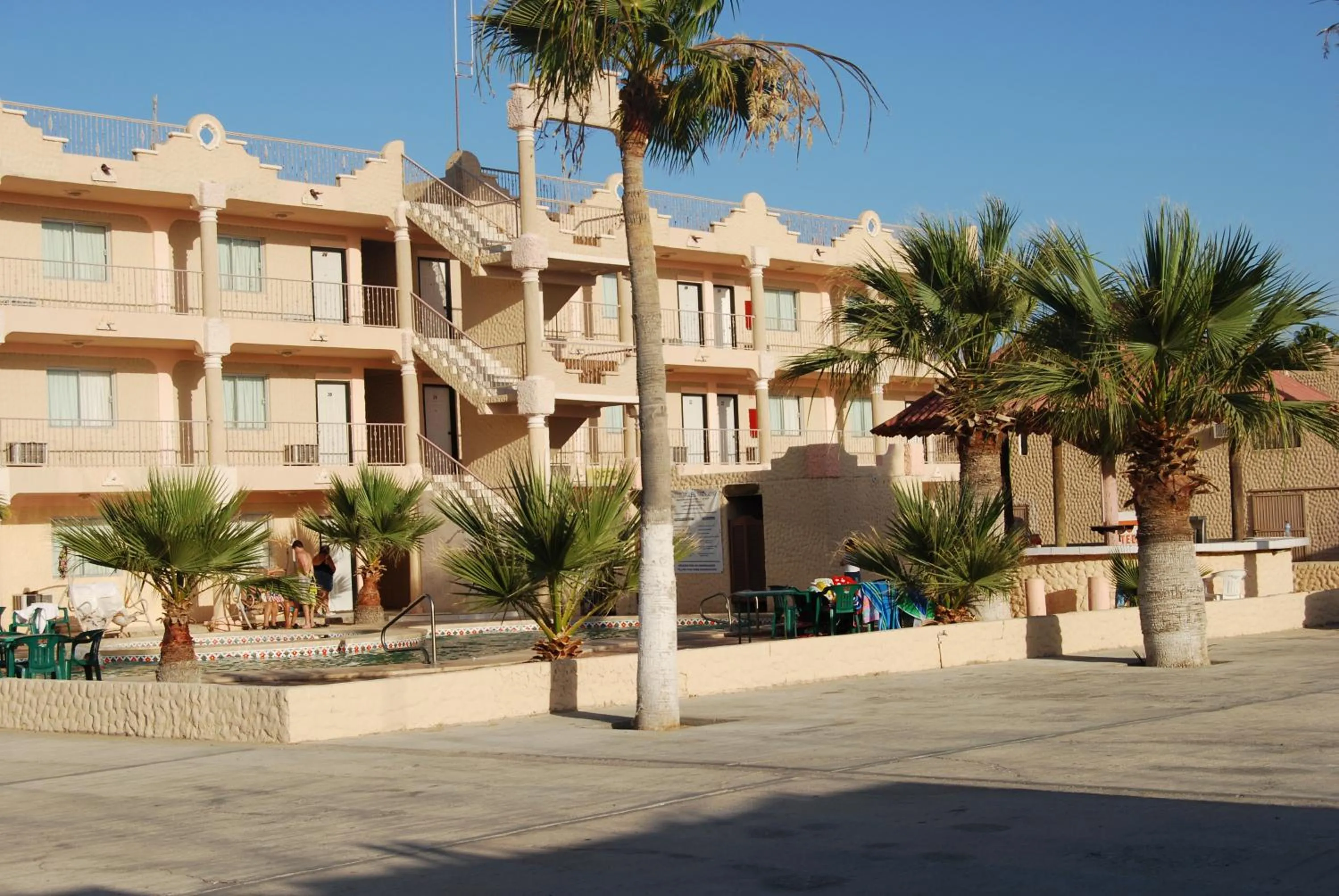 BBQ facilities in Hotel Plaza Peñasco
