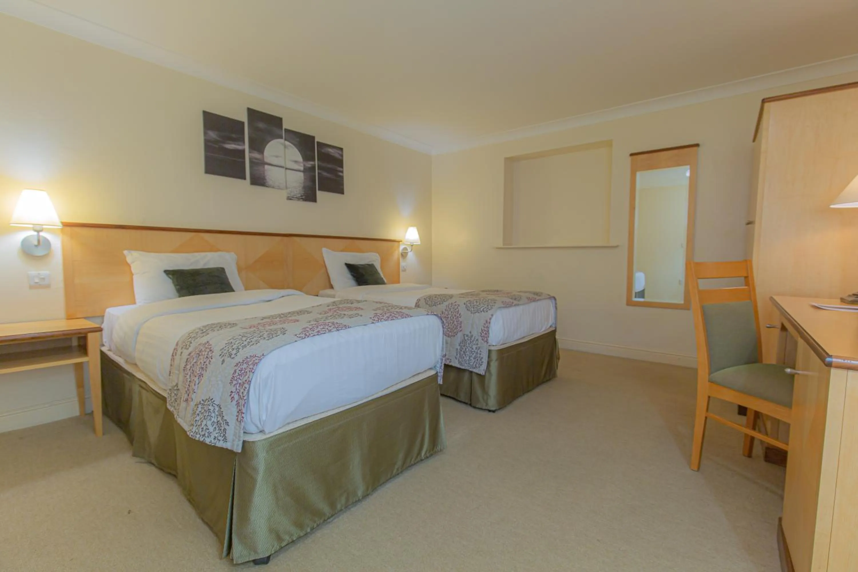 Bed in The Barn Hotel & Spa