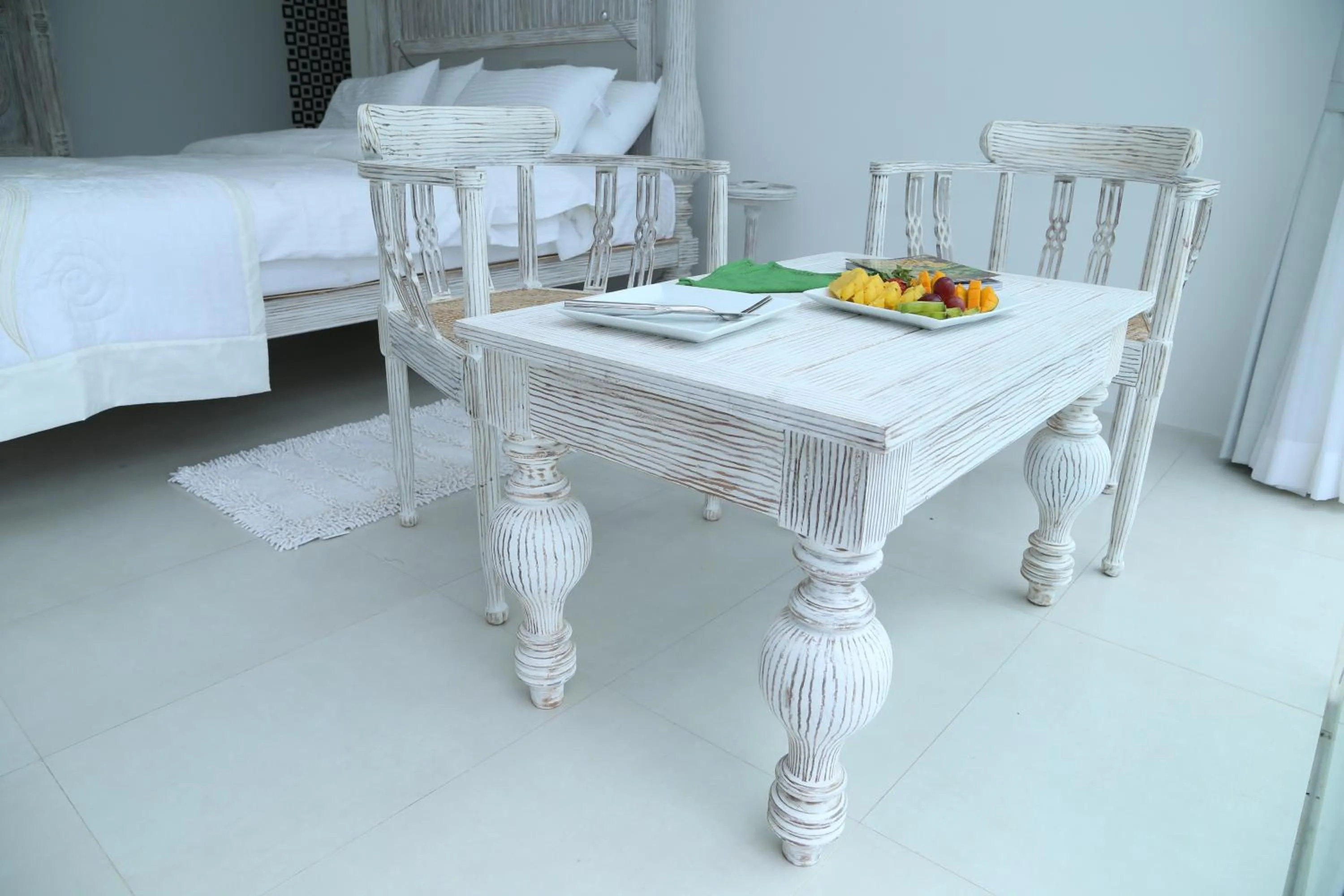 Bedroom, Bed in Sky Pavilion