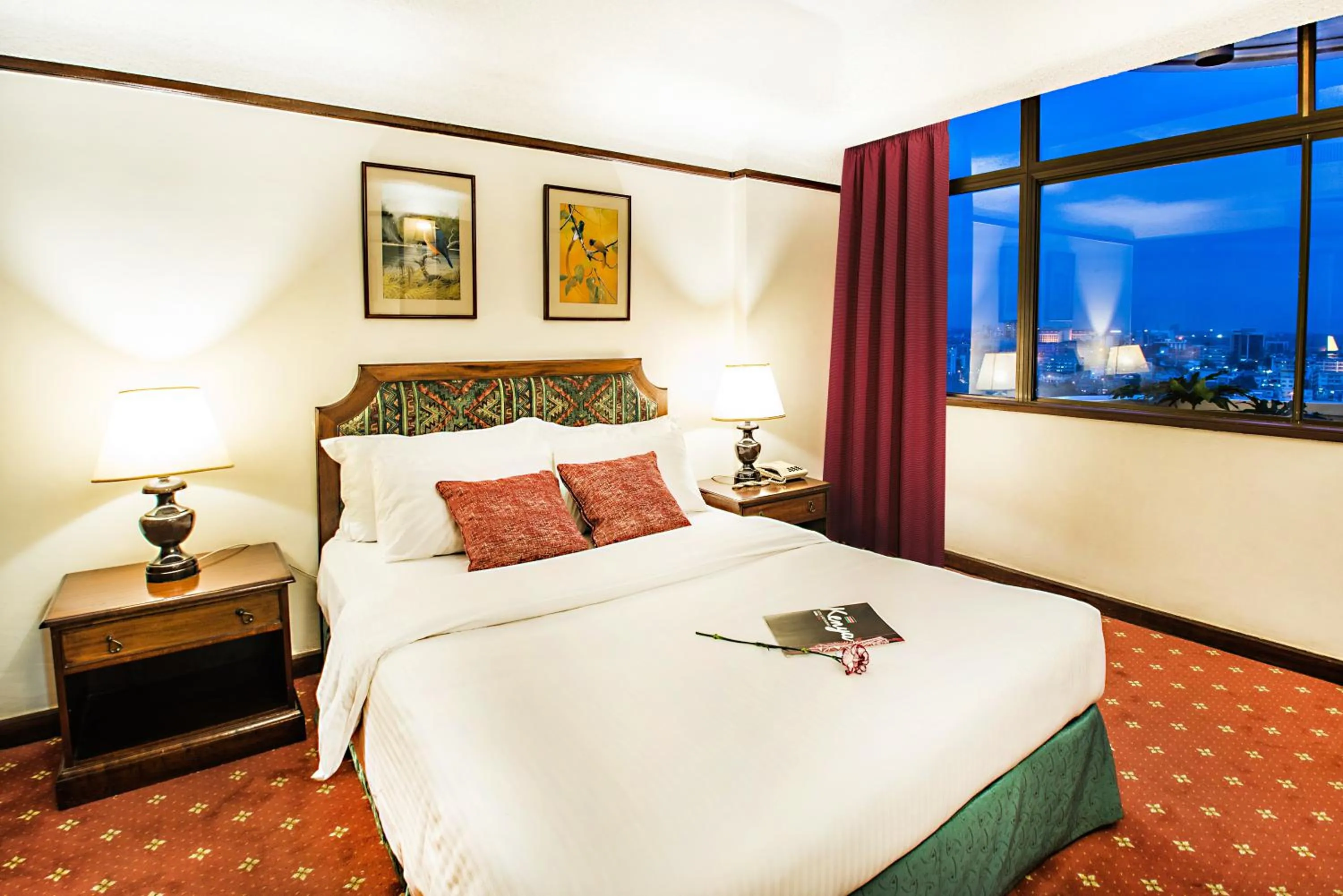 Bed in Nairobi Safari Club by Swiss-Belhotel