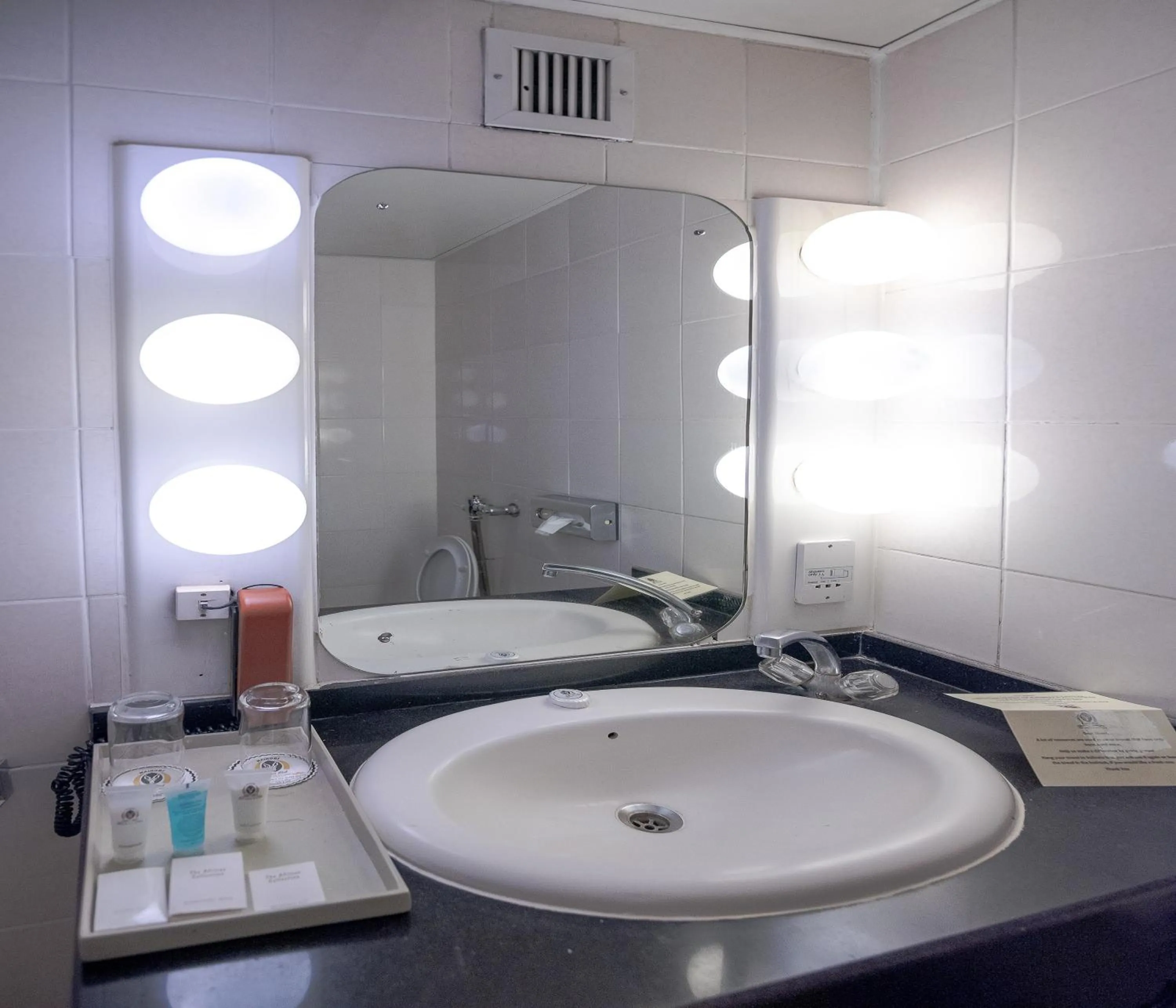 Bathroom in Nairobi Safari Club by Swiss-Belhotel