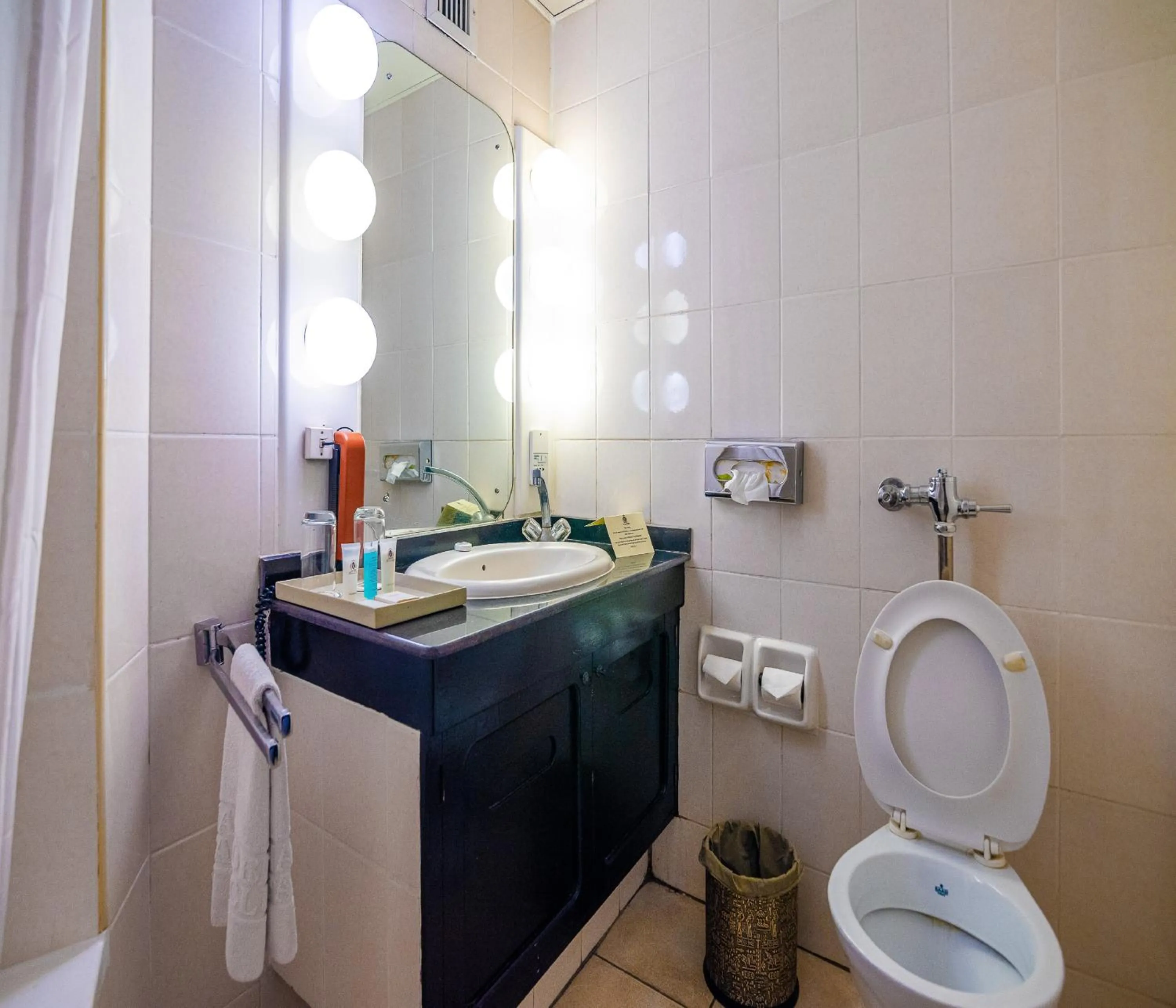 Bathroom in Nairobi Safari Club by Swiss-Belhotel