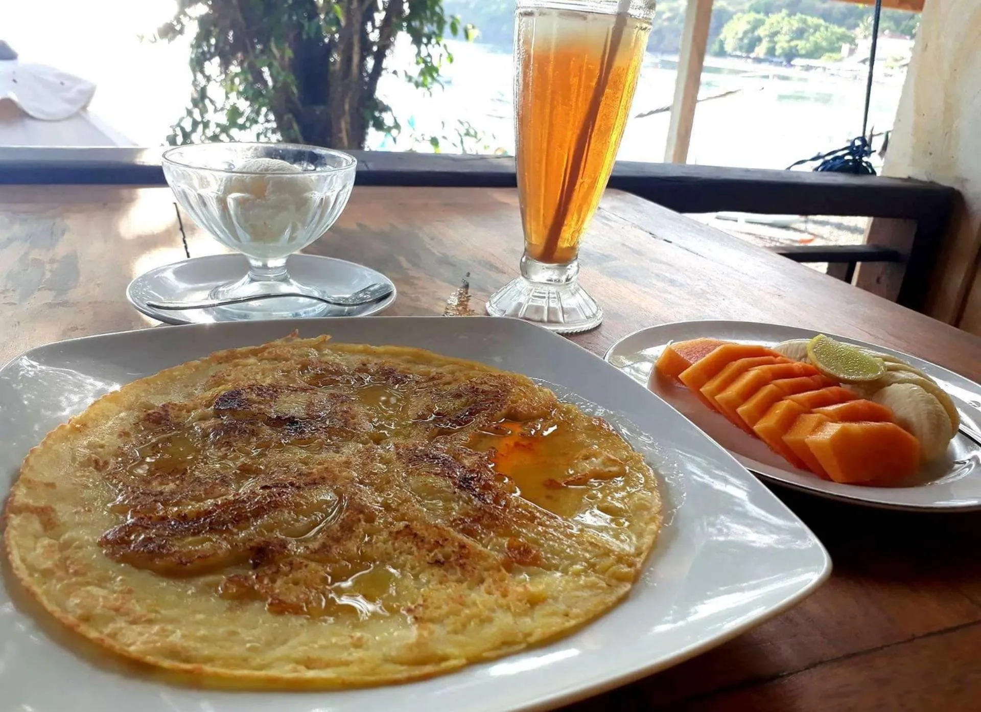 Breakfast in Galang Kangin Bungalows