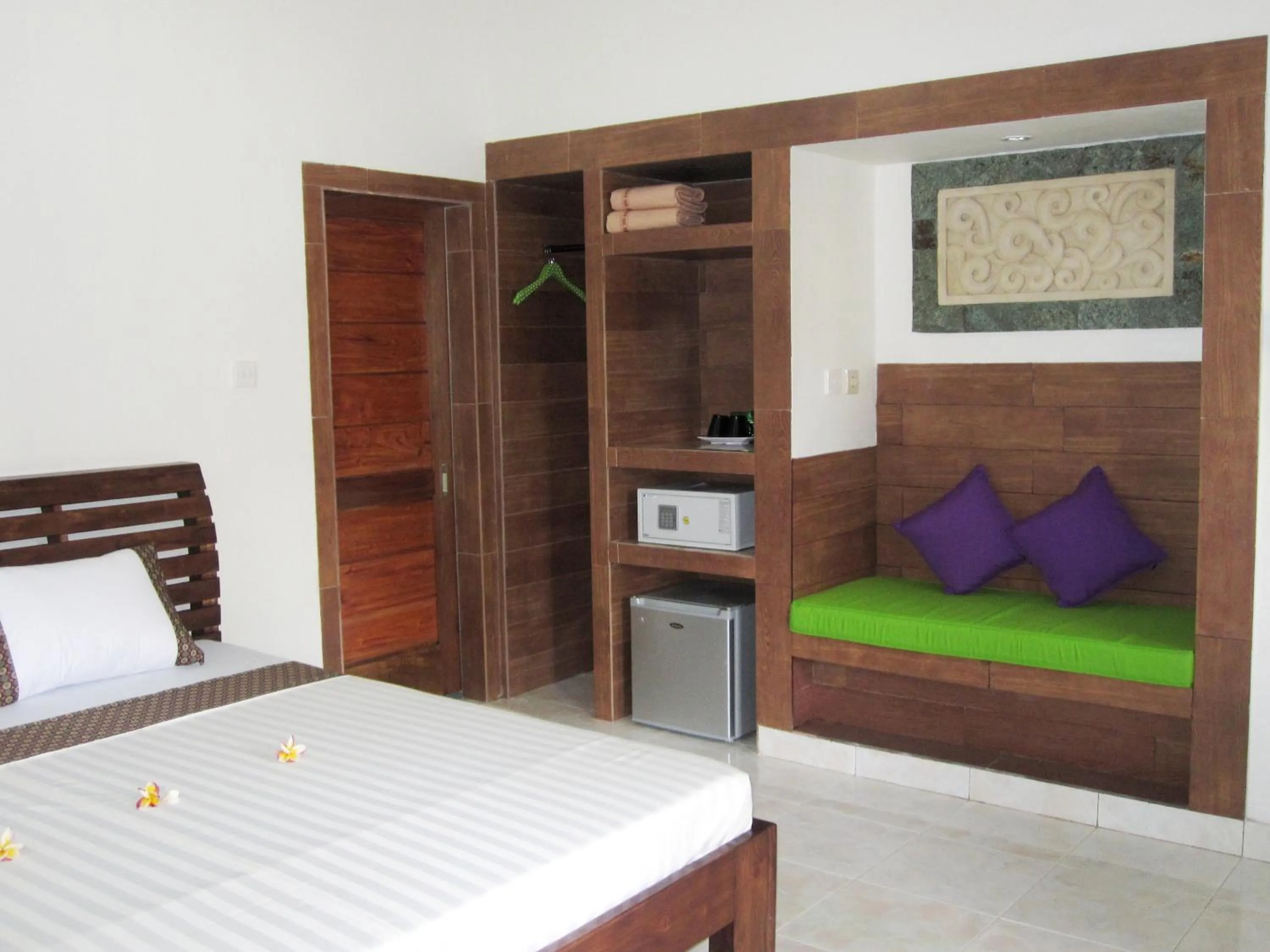 Bedroom, Bed in Galang Kangin Bungalows