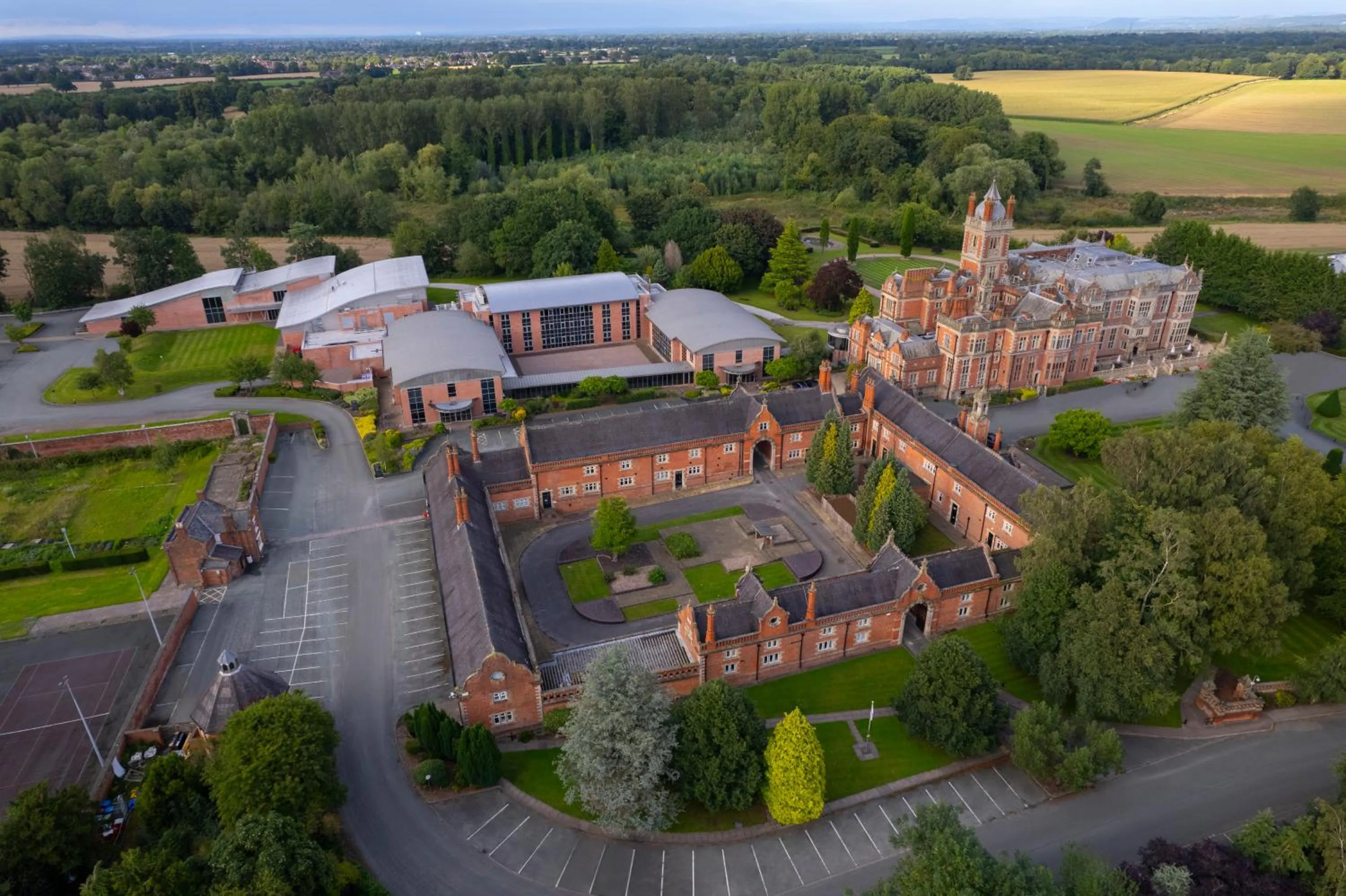 Bird's eye view in Crewe Hall Hotel & Spa - Cheshire