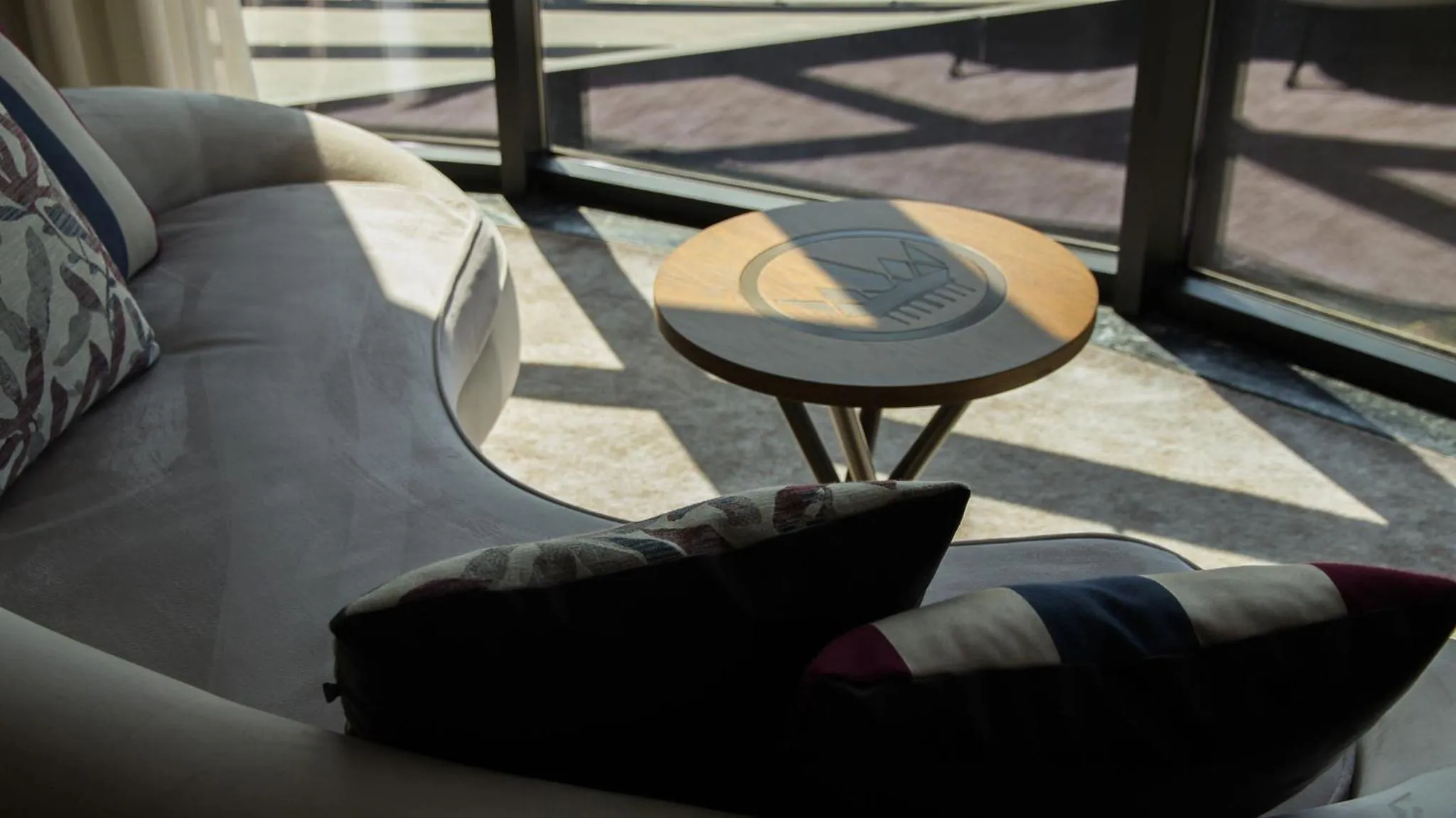 Living room in Motel Heksapolis