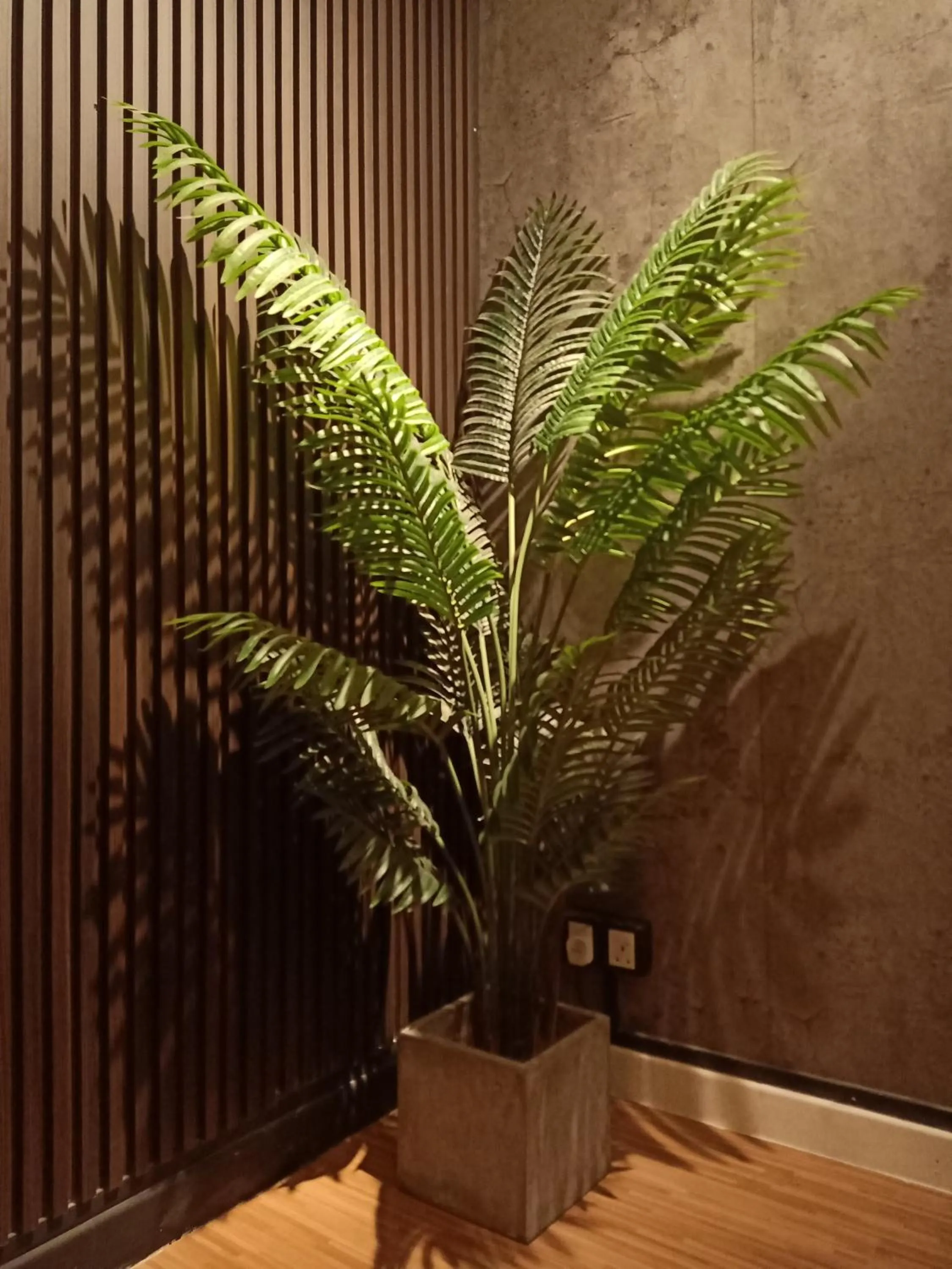 Decorative detail in Sabai Sabai Guesthouse in Bayan Lepas