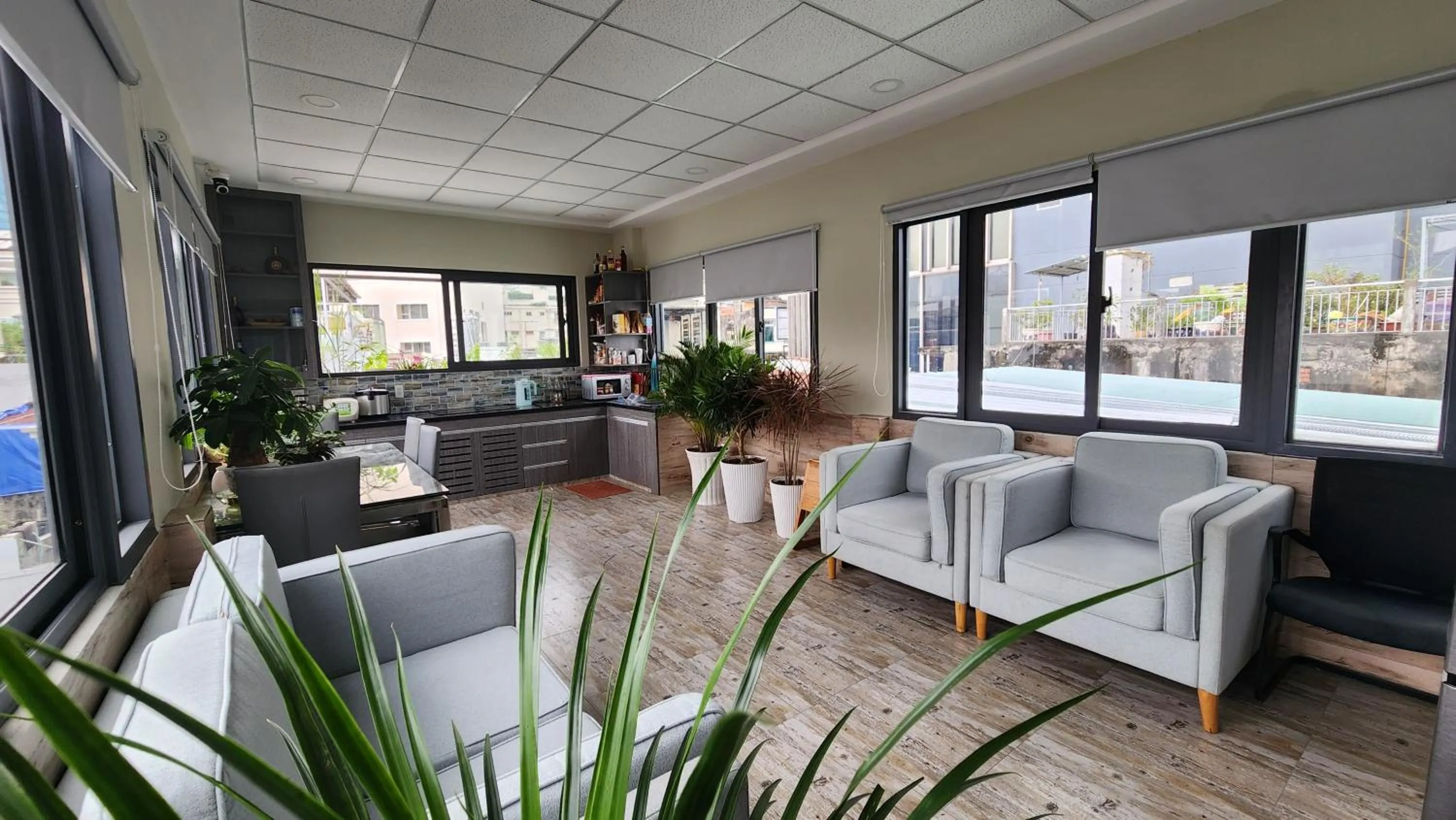 Kitchen or kitchenette in LalaHouse Spring Apartment - Saigon Center