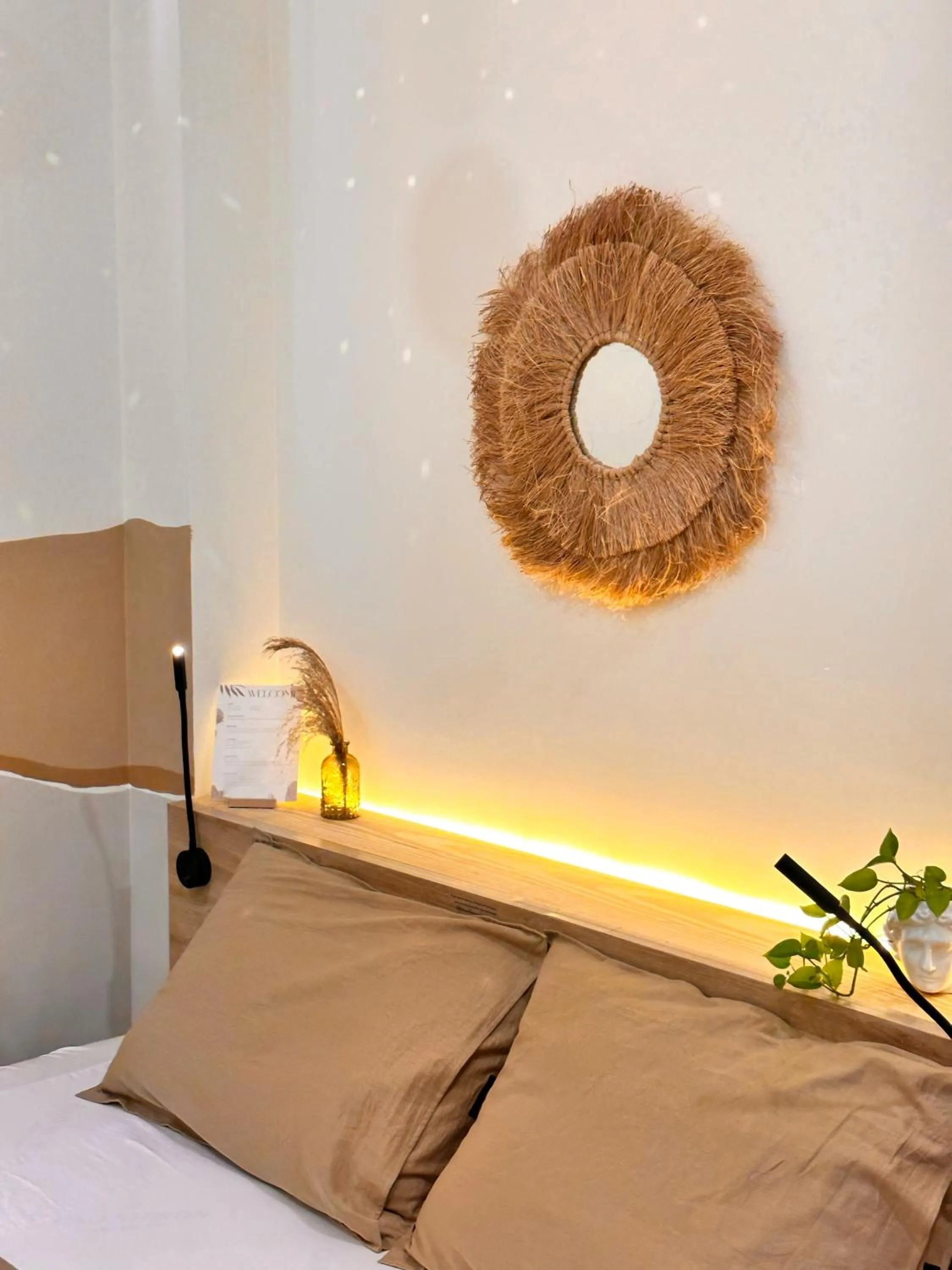 Decorative detail in LalaHouse Spring Apartment - Saigon Center