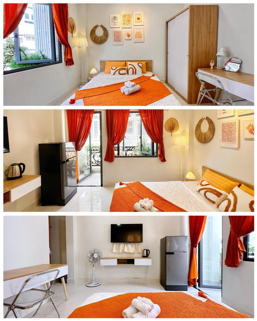 Bed in LalaHouse Spring Apartment - Saigon Center