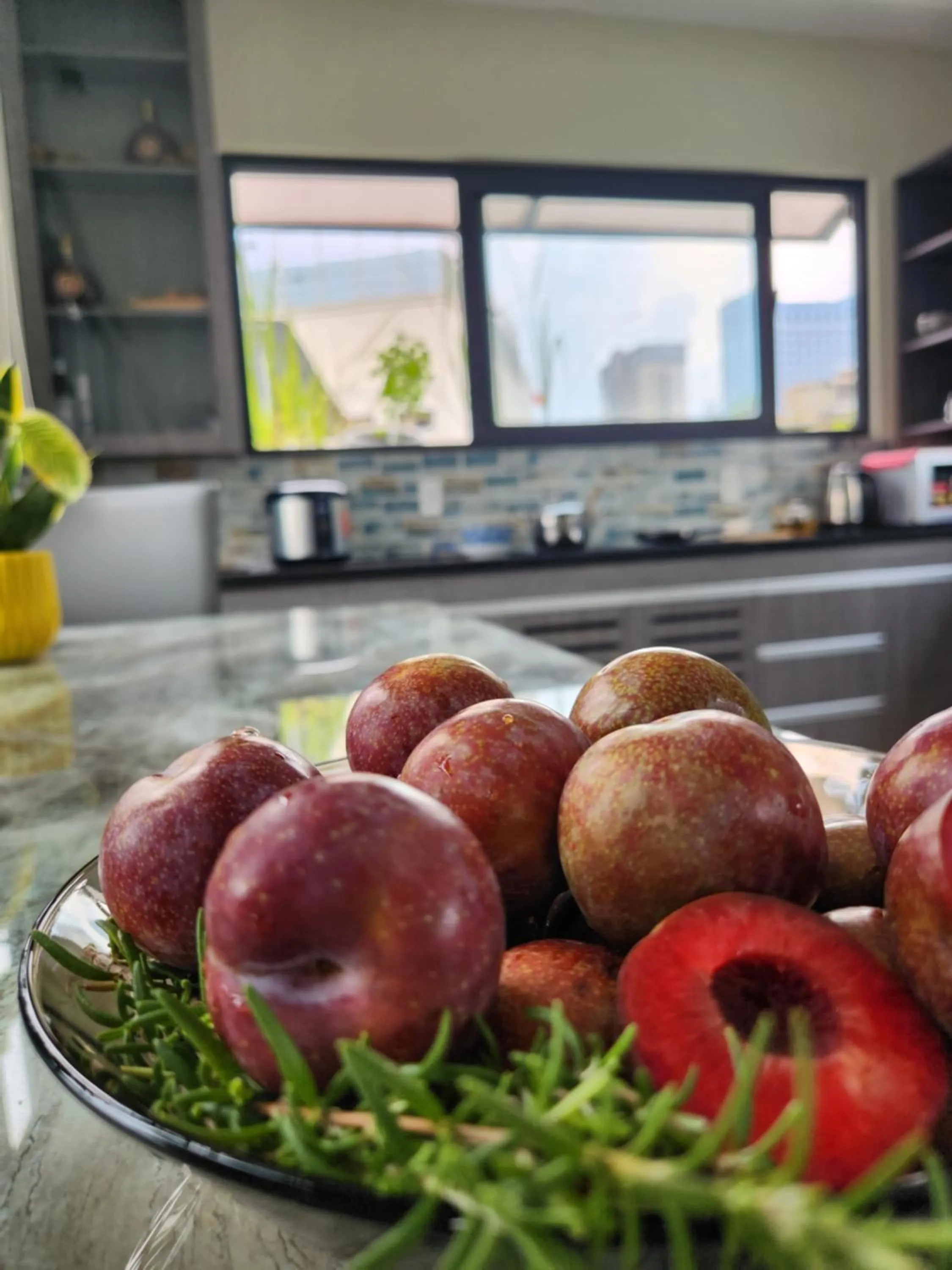 Kitchen or kitchenette in LalaHouse Spring Apartment - Saigon Center