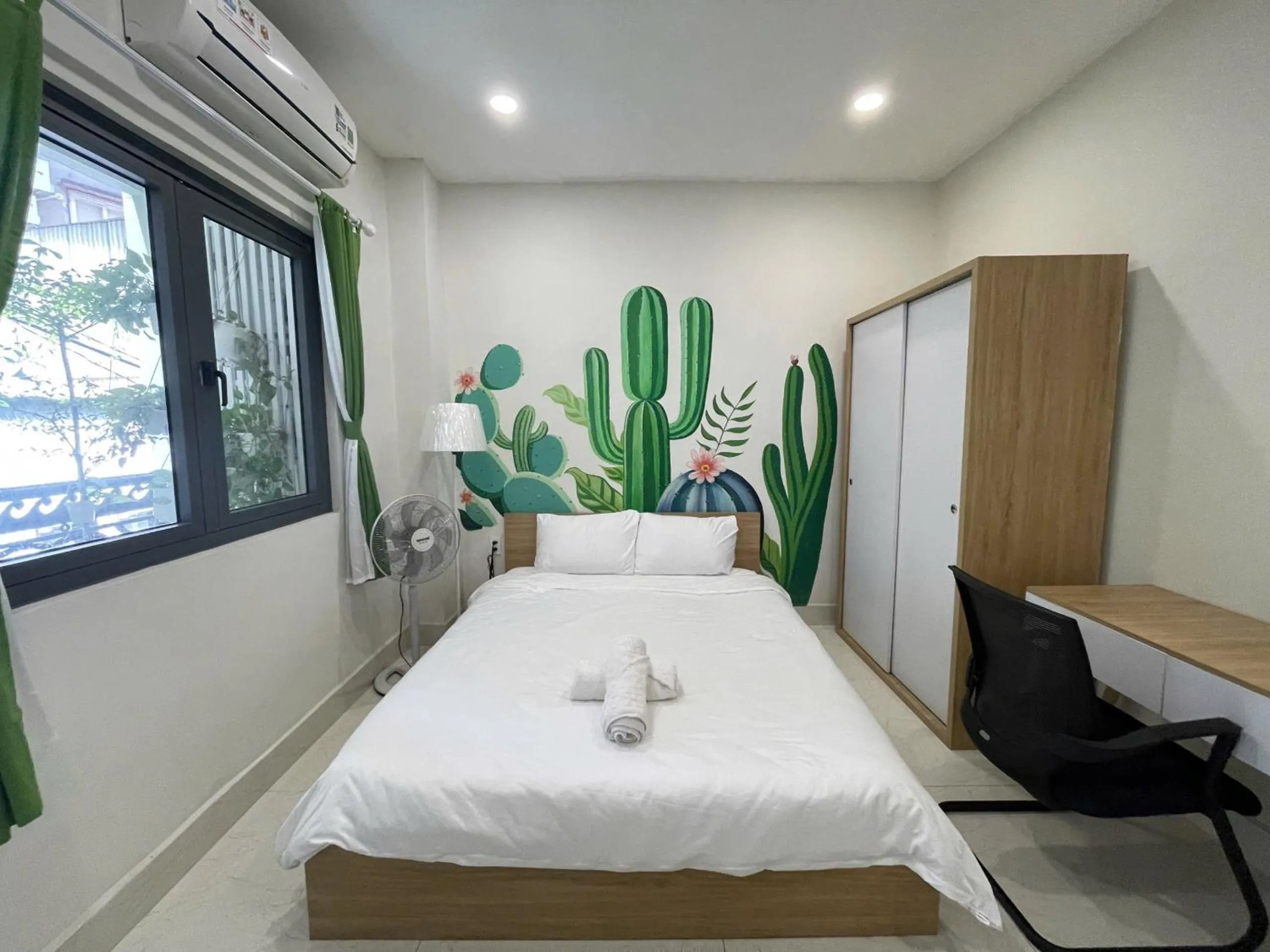 Bed in LalaHouse Spring Apartment - Saigon Center