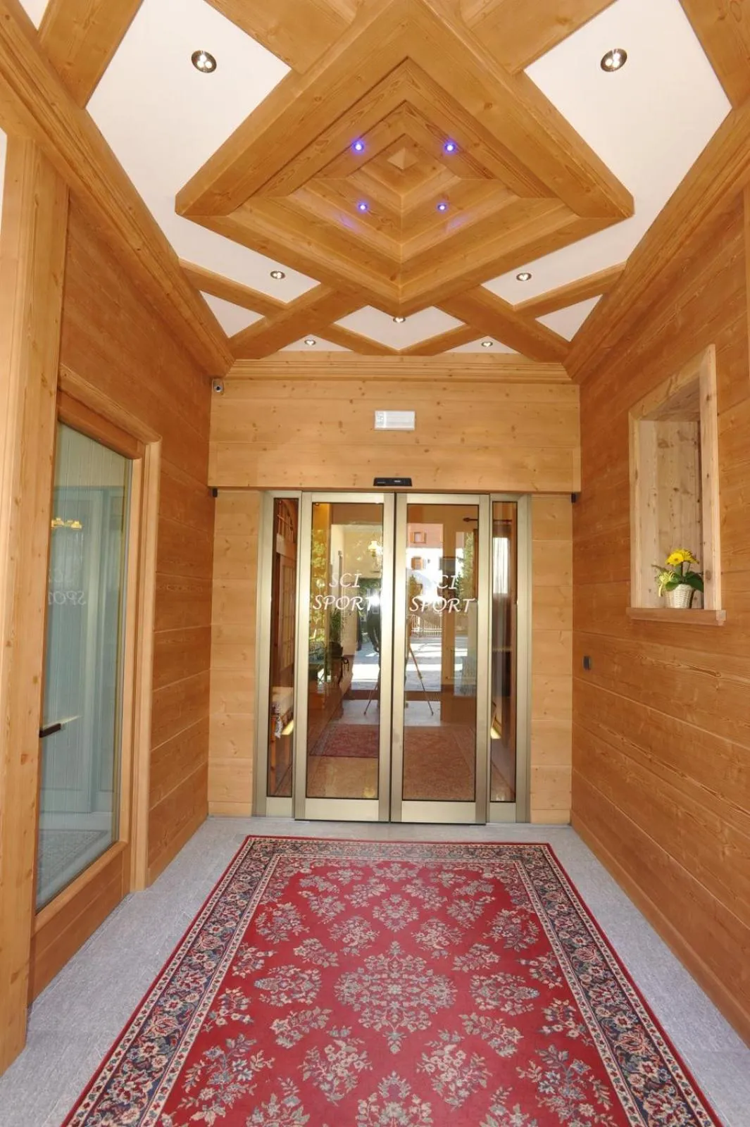 Lobby or reception in Meublè Sci Sport