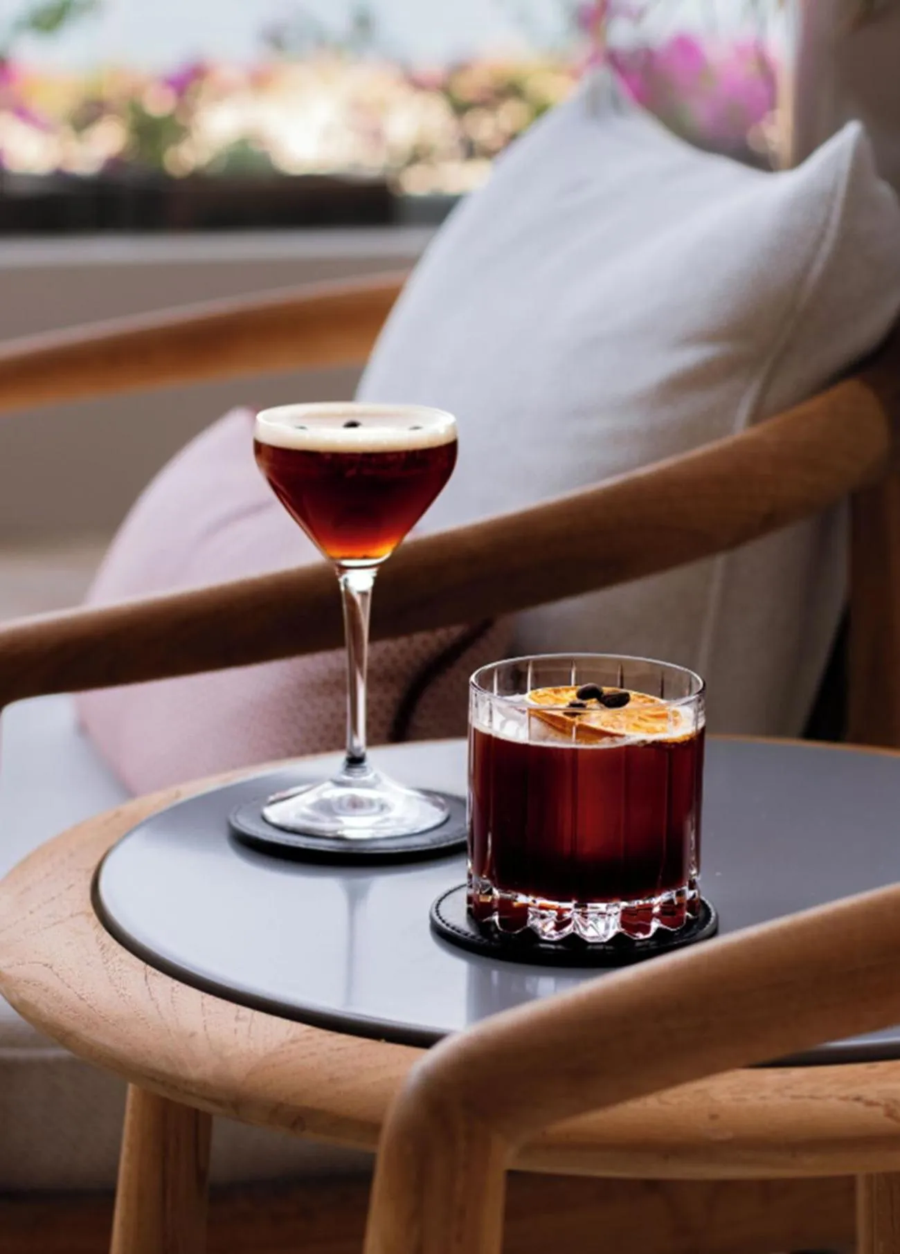 Drinks in Grand Velas Boutique Hotel